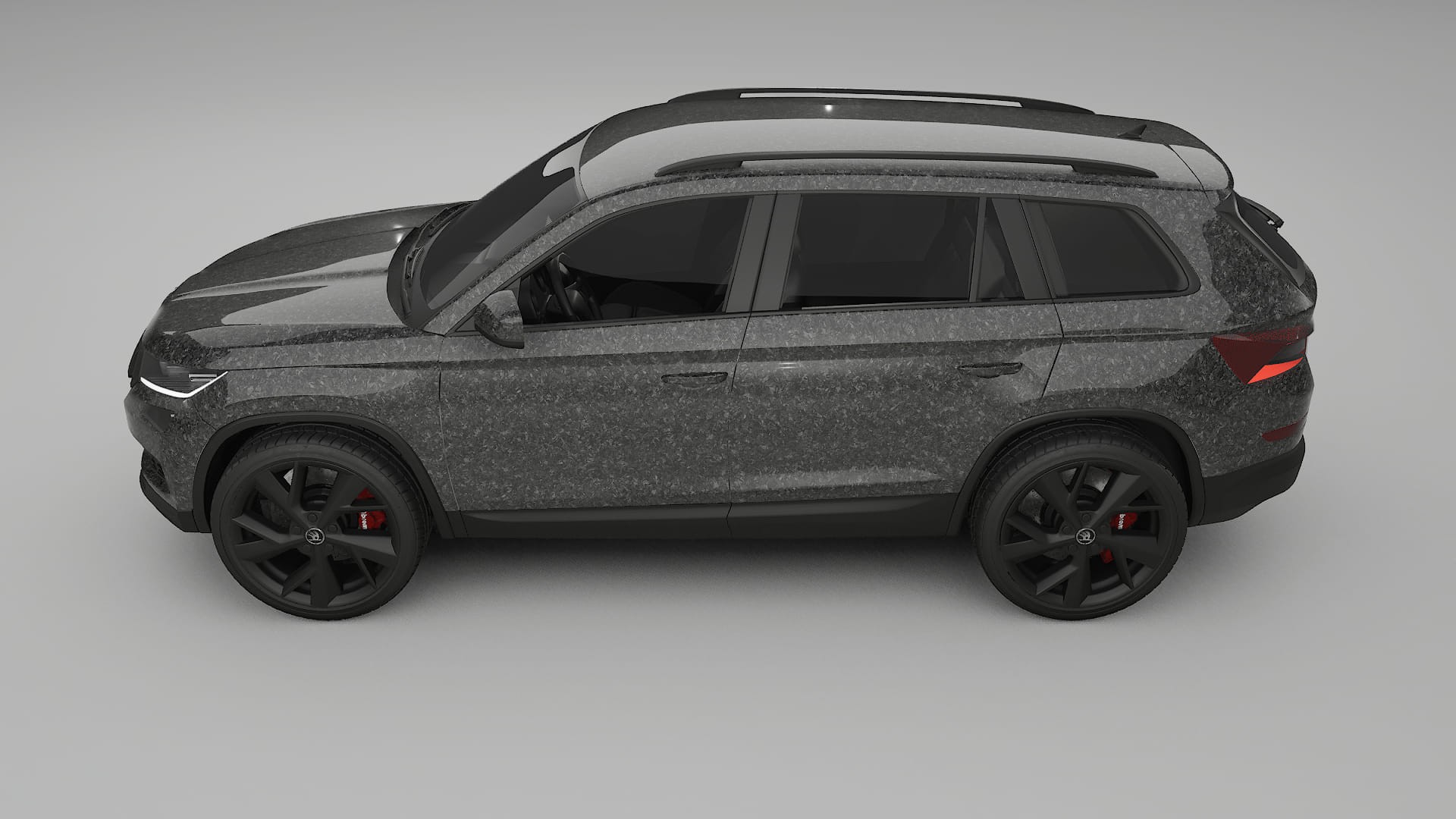 Škoda Kodiaq NS7 TPU Lakbeschermingsfolie | FORGED S Kleurveranderende PPF – Volledig Voorgesneden Kit