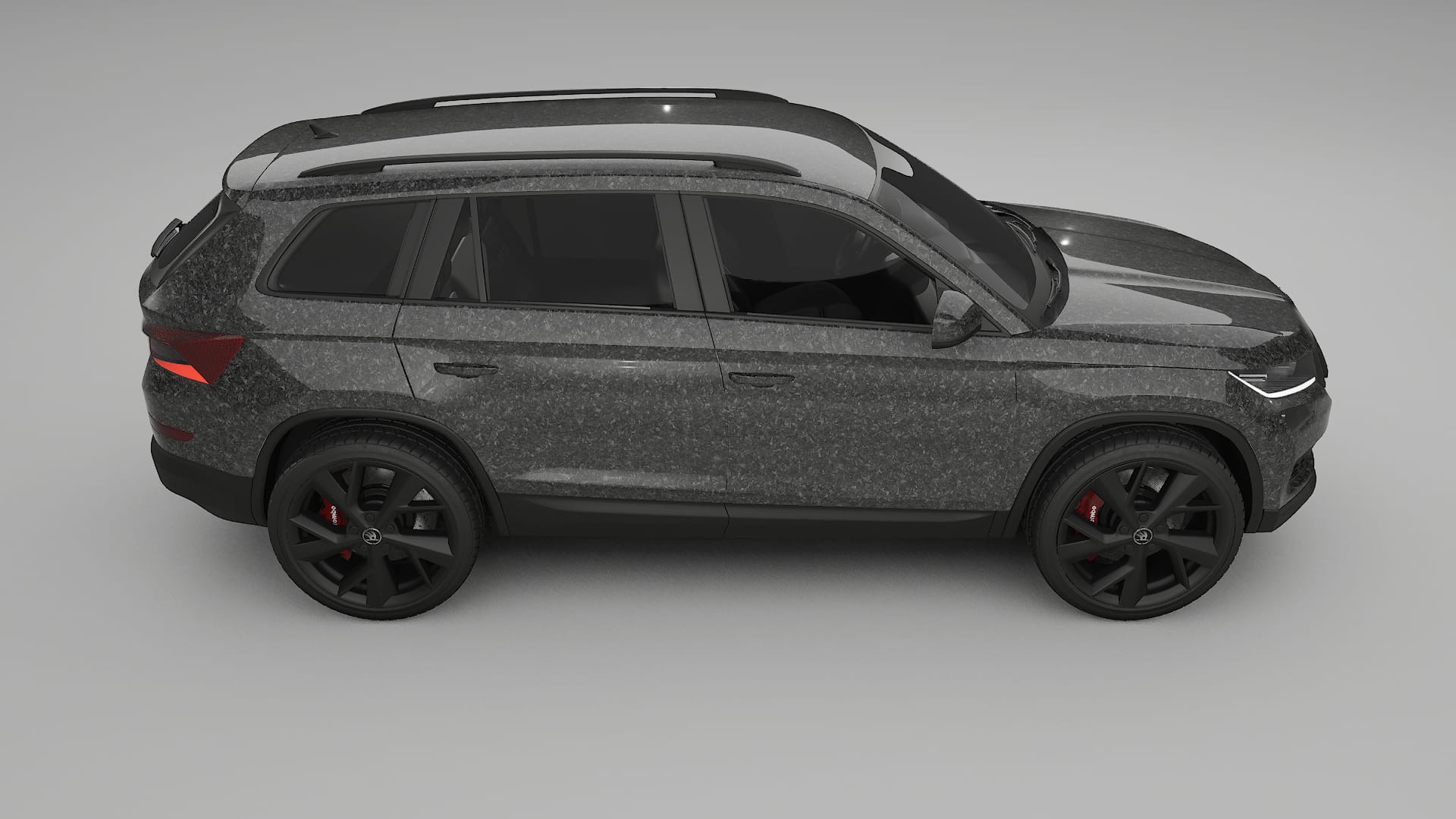 Škoda Kodiaq NS7 TPU Lakbeschermingsfolie | FORGED S Kleurveranderende PPF – Volledig Voorgesneden Kit
