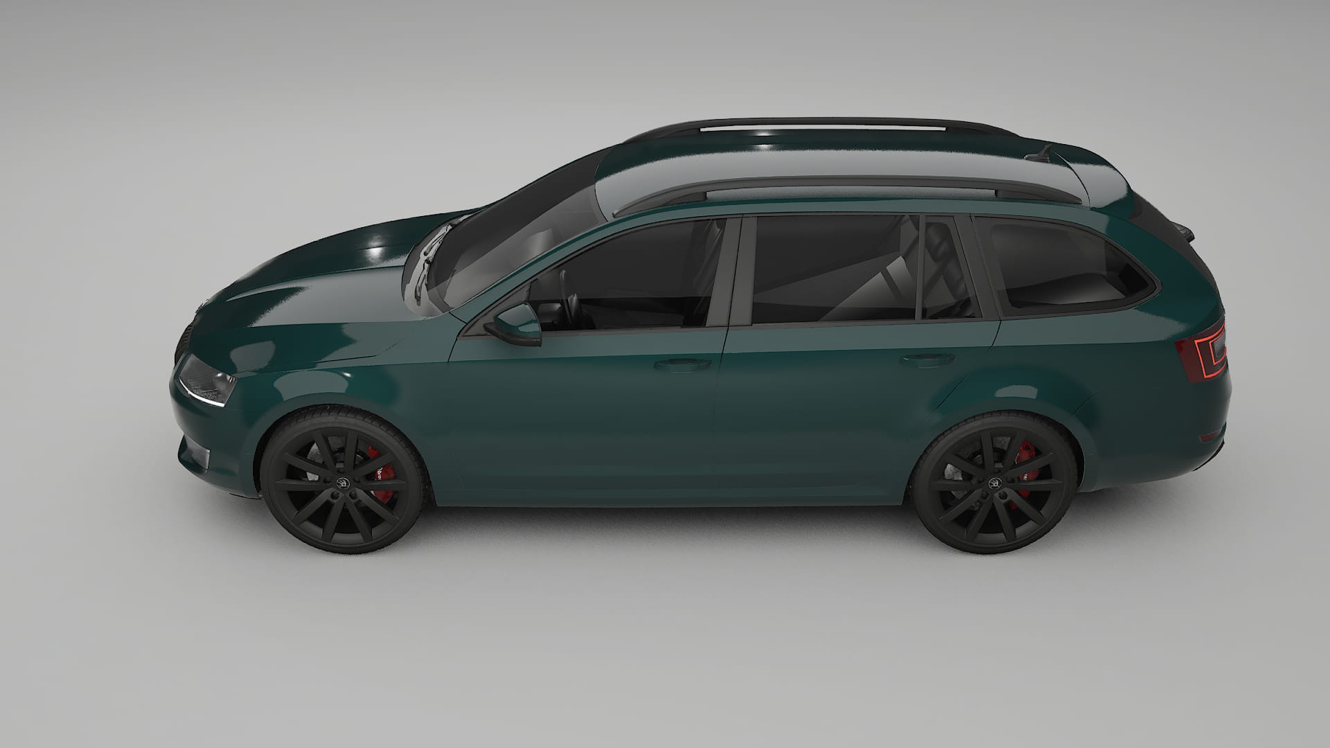 Škoda Octavia combi 5E TPU Lakbeschermingsfolie | INFERNO Kleurveranderende PPF – Volledig Voorgesneden Kit