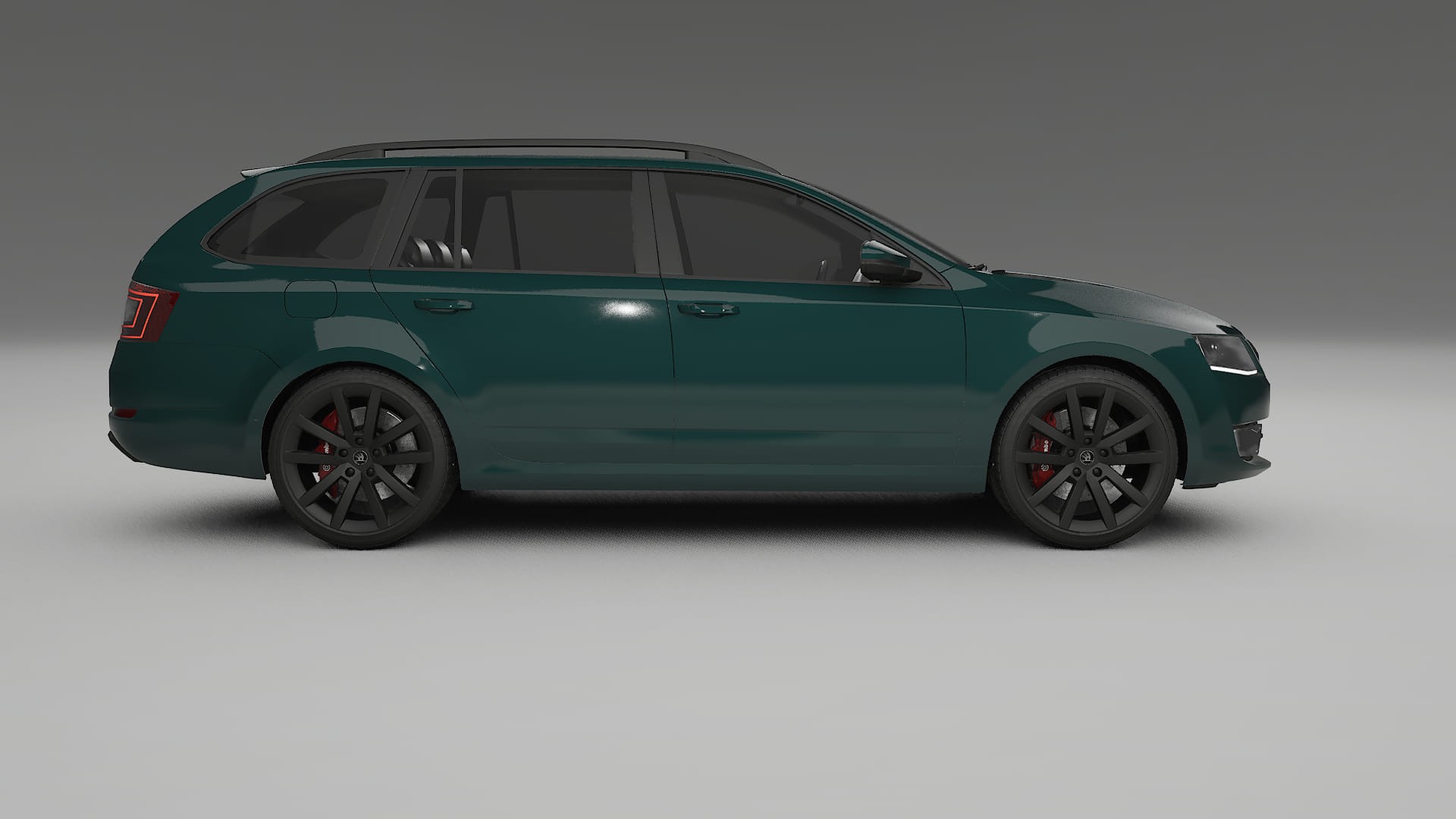 Škoda Octavia combi 5E TPU Lakbeschermingsfolie | INFERNO Kleurveranderende PPF – Volledig Voorgesneden Kit