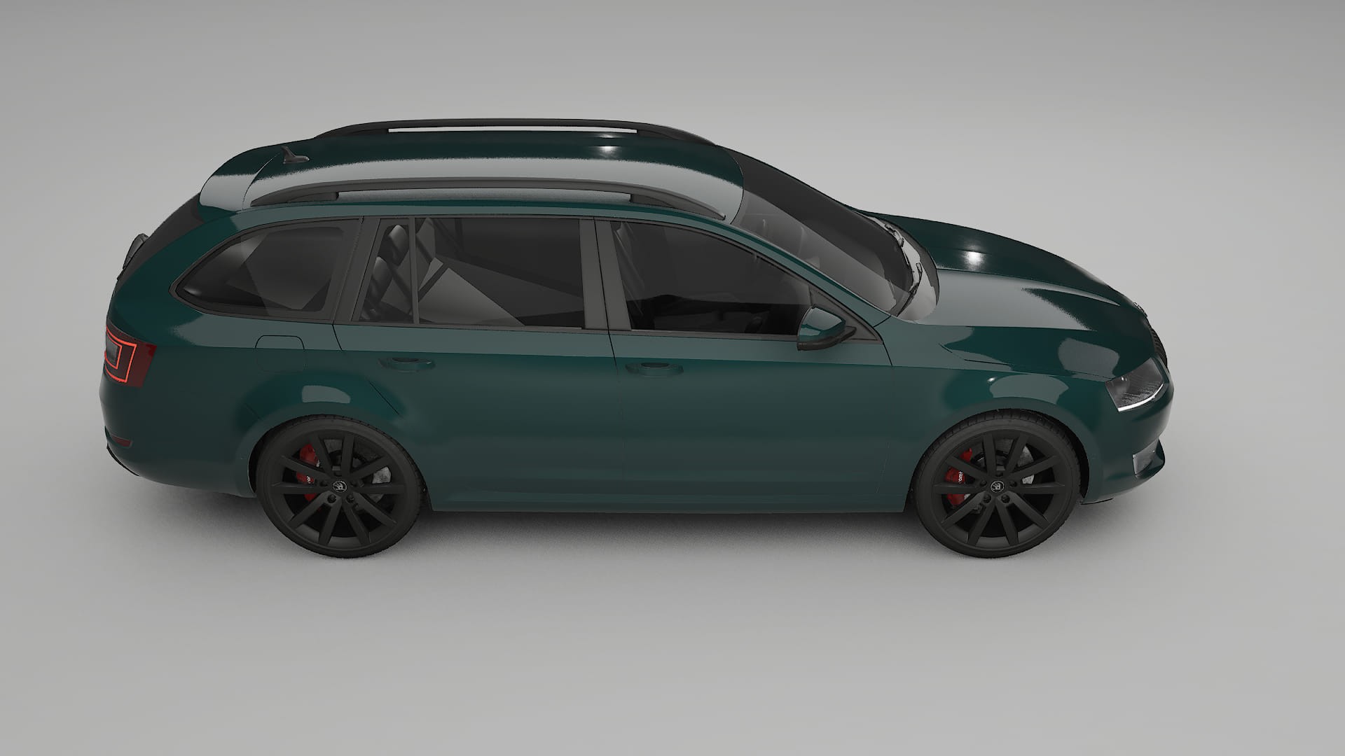 Škoda Octavia combi 5E TPU Lakbeschermingsfolie | INFERNO Kleurveranderende PPF – Volledig Voorgesneden Kit