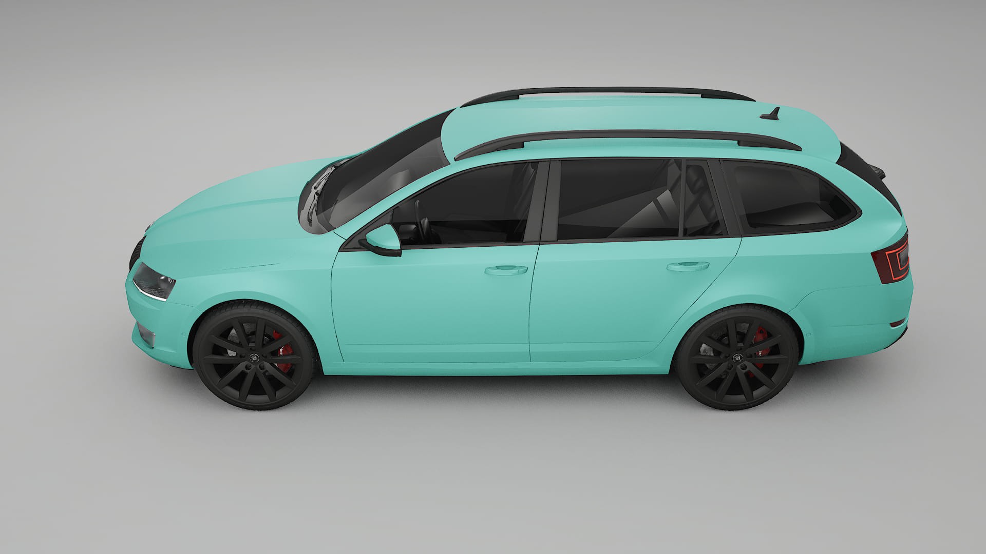 Škoda Octavia combi 5E TPU Lakbeschermingsfolie | FROST Kleurveranderende PPF – Volledig Voorgesneden Kit