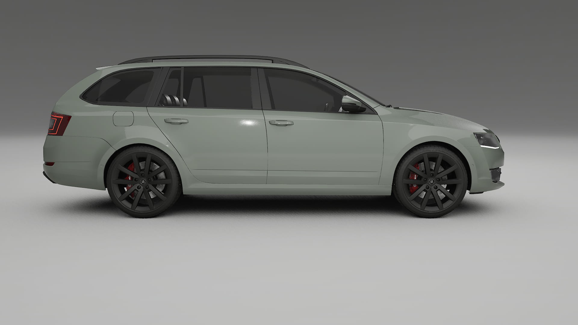 Škoda Octavia combi 5E TPU Lakbeschermingsfolie | SLATE Kleurveranderende PPF – Volledig Voorgesneden Kit