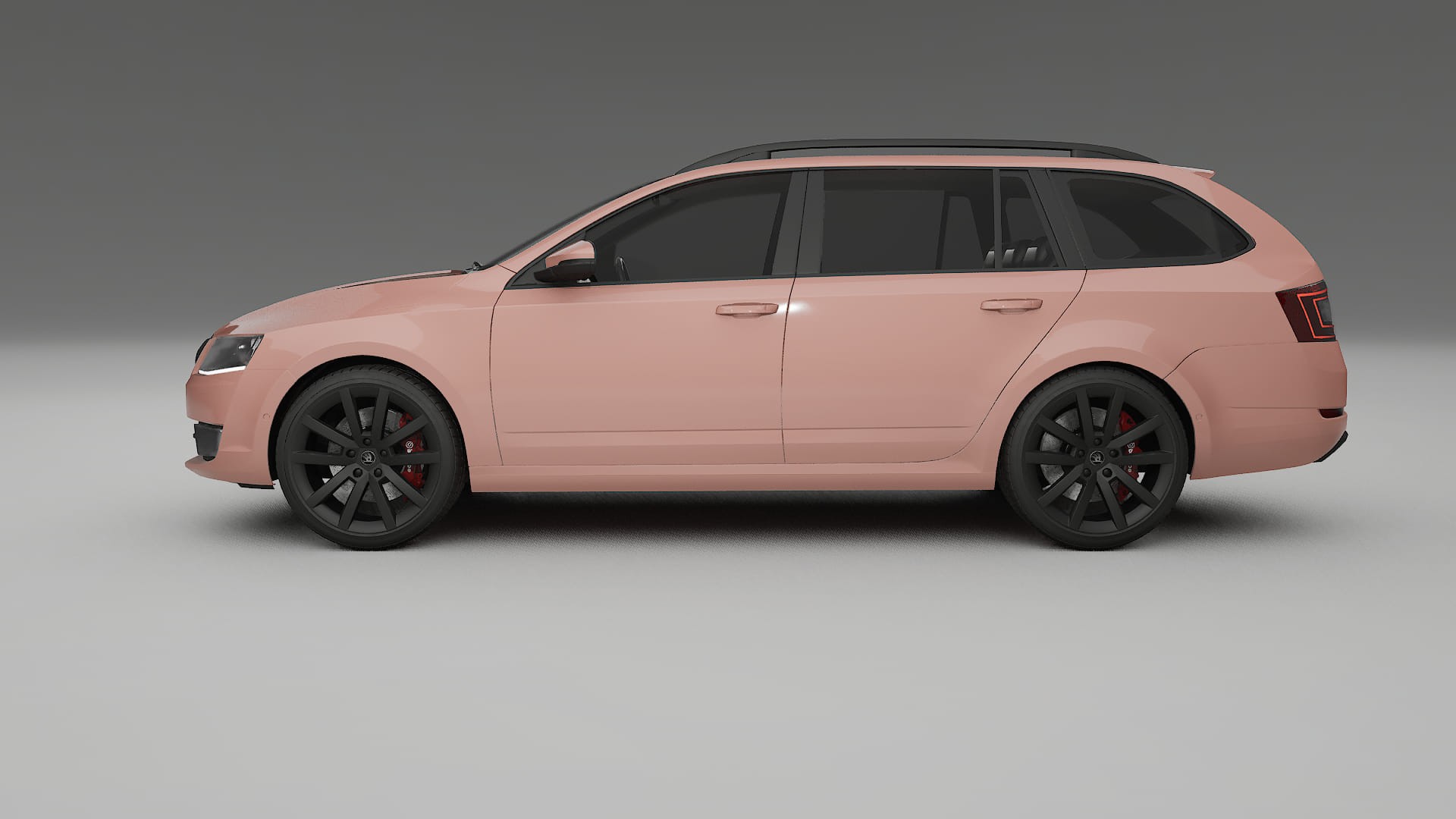 Škoda Octavia combi 5E TPU Lakbeschermingsfolie | BLUSH Kleurveranderende PPF – Volledig Voorgesneden Kit