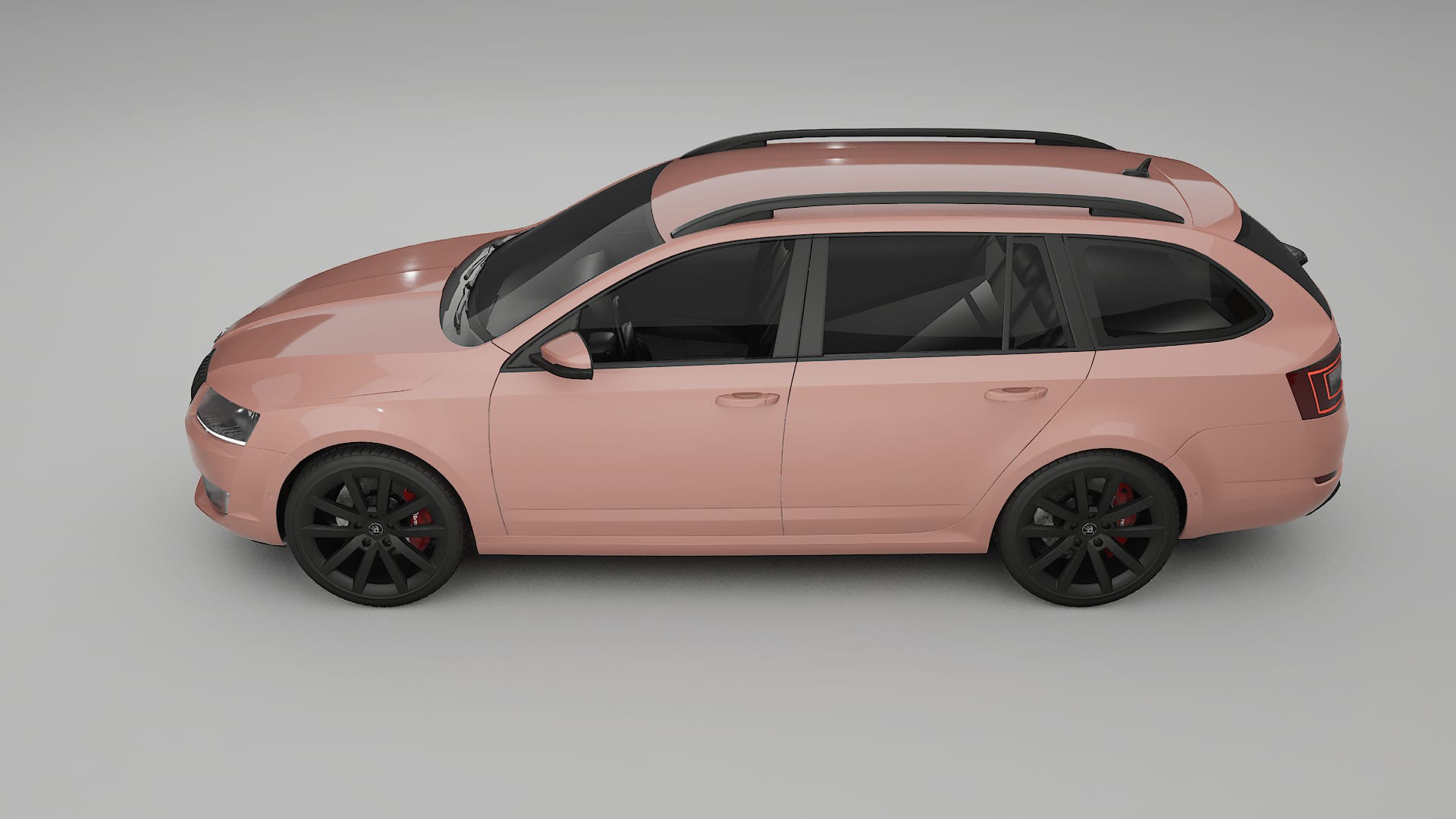 Škoda Octavia combi 5E TPU Lakbeschermingsfolie | BLUSH Kleurveranderende PPF – Volledig Voorgesneden Kit