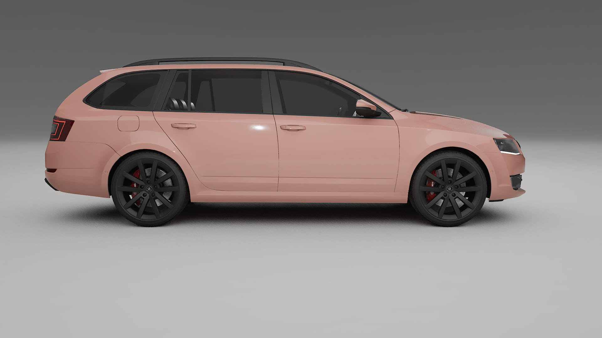 Škoda Octavia combi 5E TPU Lakbeschermingsfolie | BLUSH Kleurveranderende PPF – Volledig Voorgesneden Kit