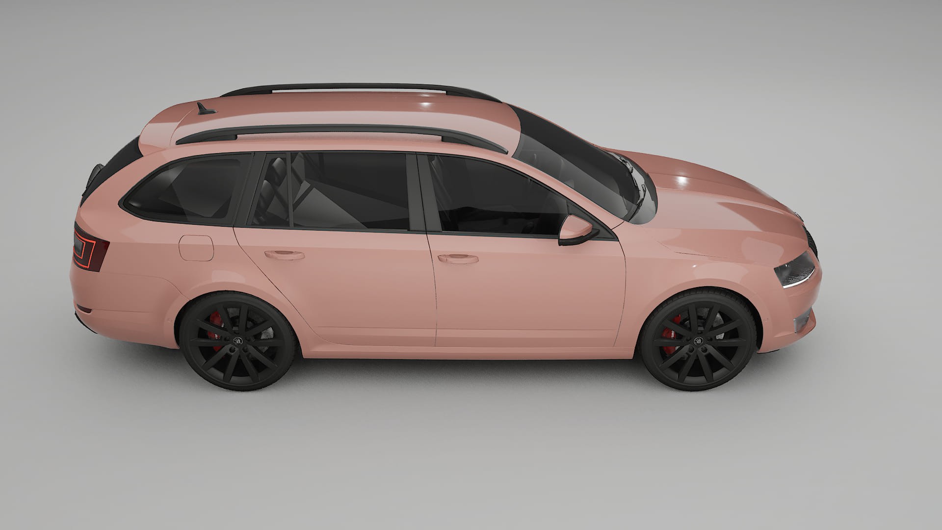 Škoda Octavia combi 5E TPU Lakbeschermingsfolie | BLUSH Kleurveranderende PPF – Volledig Voorgesneden Kit