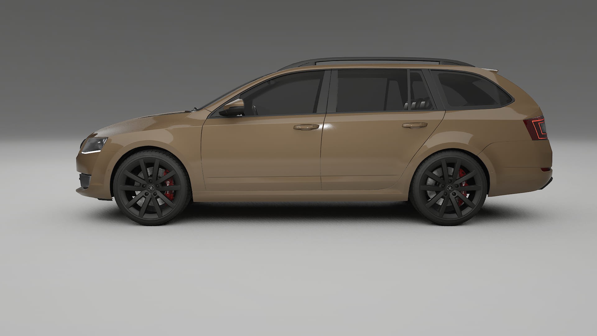 Škoda Octavia combi 5E TPU Lakbeschermingsfolie | SAHARA Kleurveranderende PPF – Volledig Voorgesneden Kit