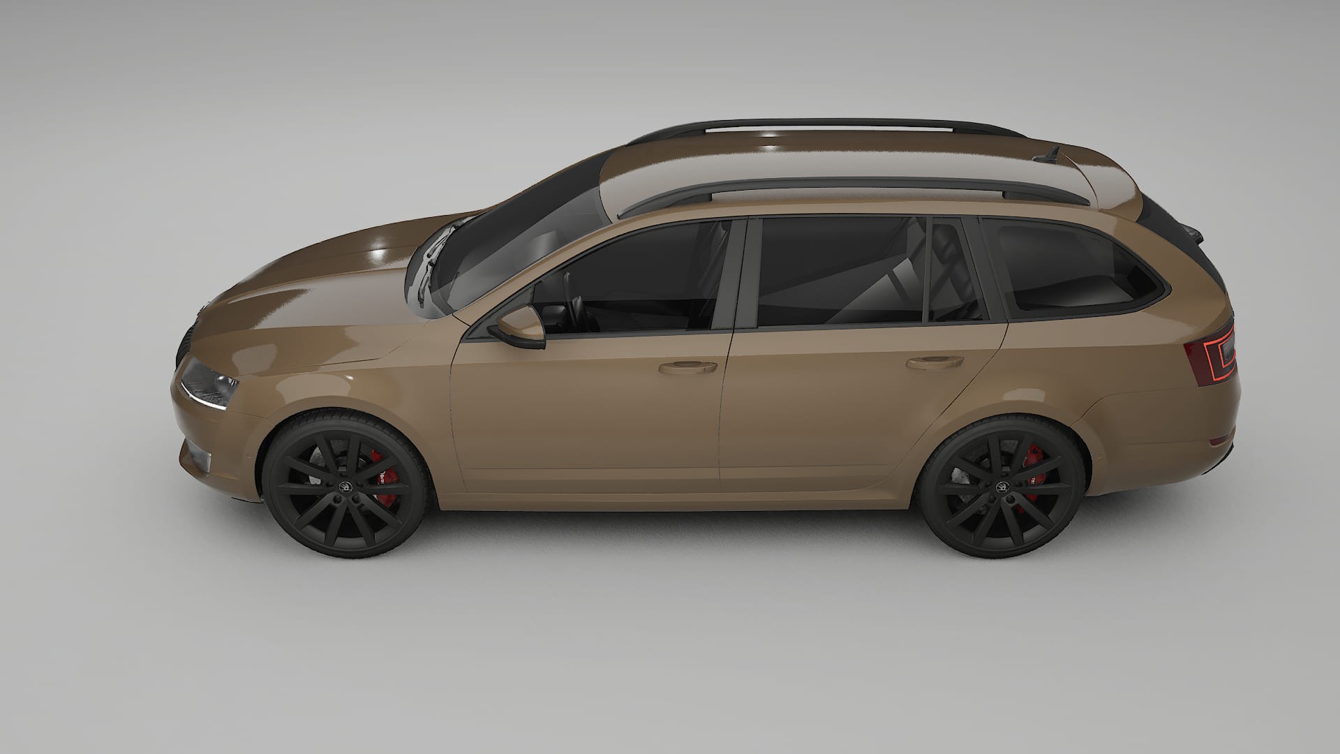 Škoda Octavia combi 5E TPU Lakbeschermingsfolie | SAHARA Kleurveranderende PPF – Volledig Voorgesneden Kit