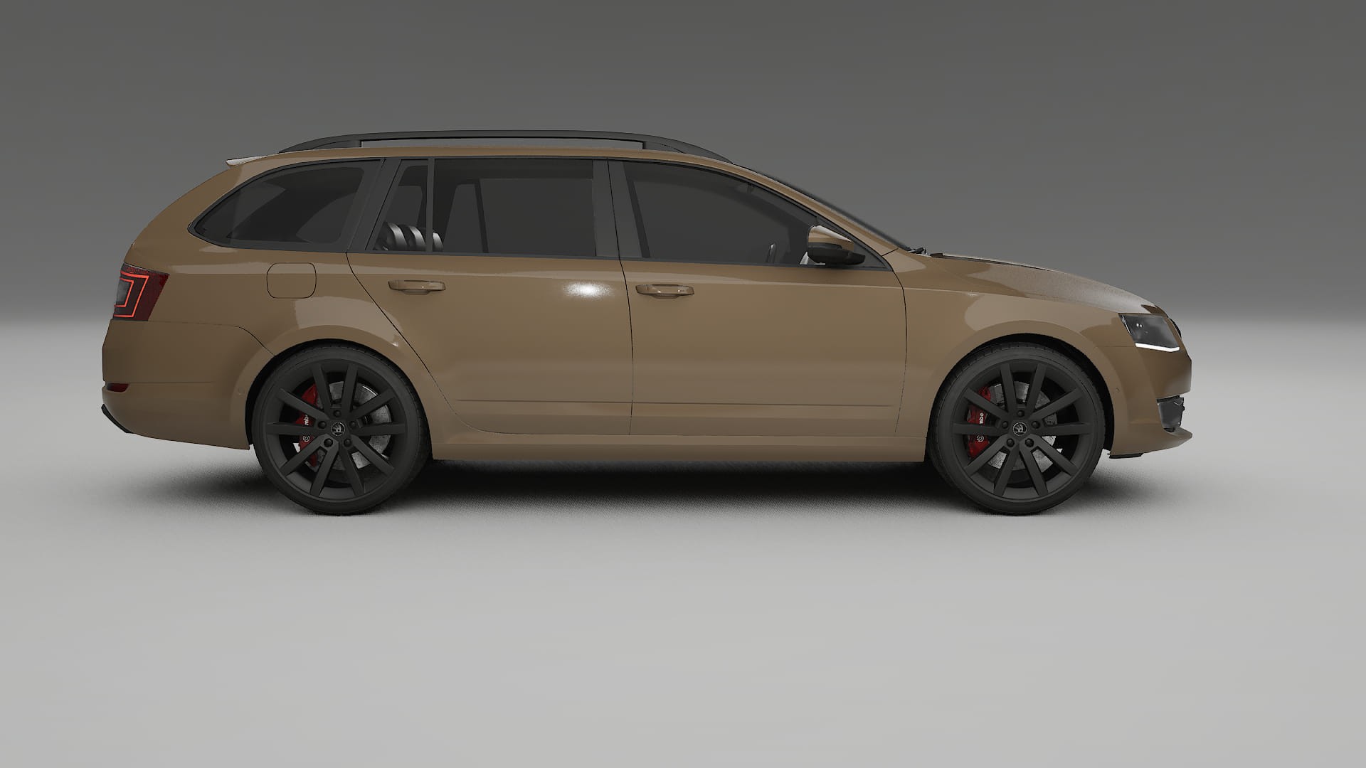 Škoda Octavia combi 5E TPU Lakbeschermingsfolie | SAHARA Kleurveranderende PPF – Volledig Voorgesneden Kit