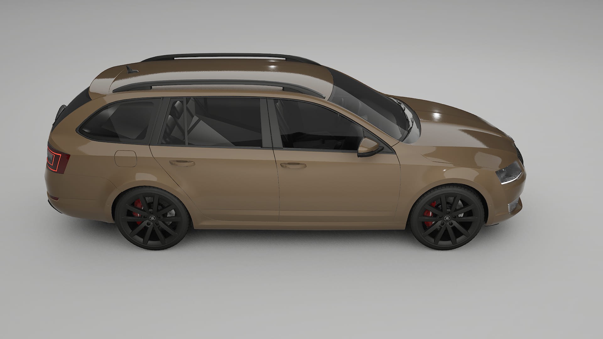 Škoda Octavia combi 5E TPU Lakbeschermingsfolie | SAHARA Kleurveranderende PPF – Volledig Voorgesneden Kit