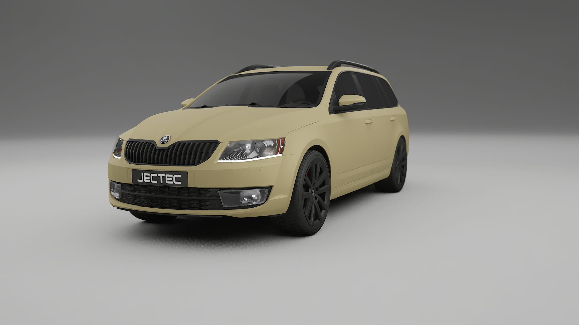 Škoda Octavia combi 5E TPU Lakbeschermingsfolie | SAND Kleurveranderende PPF – Volledig Voorgesneden Kit