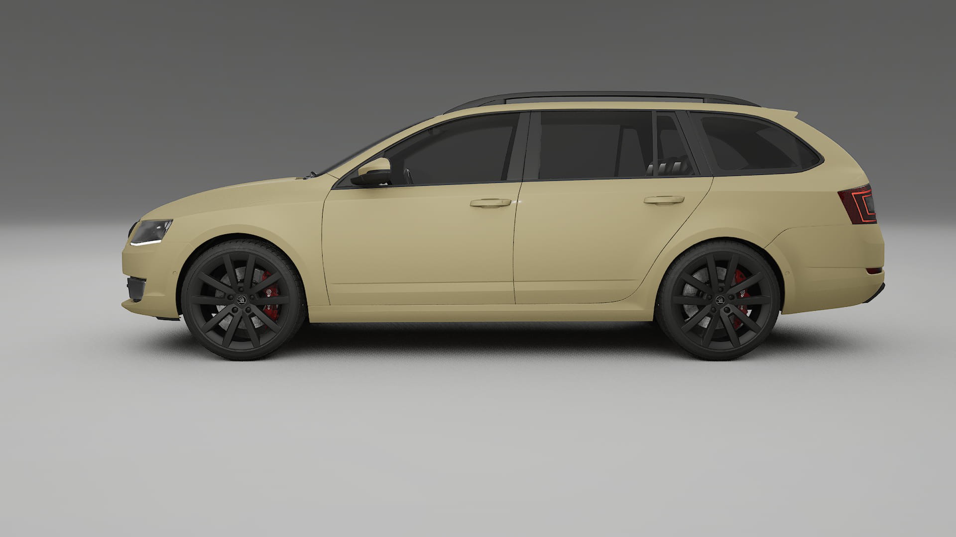 Škoda Octavia combi 5E TPU Lakbeschermingsfolie | SAND Kleurveranderende PPF – Volledig Voorgesneden Kit