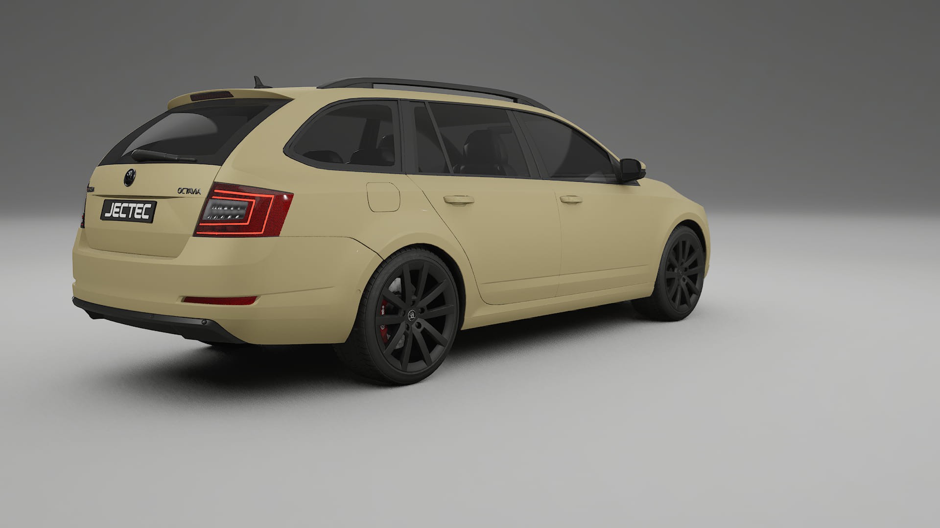 Škoda Octavia combi 5E TPU Lakbeschermingsfolie | SAND Kleurveranderende PPF – Volledig Voorgesneden Kit