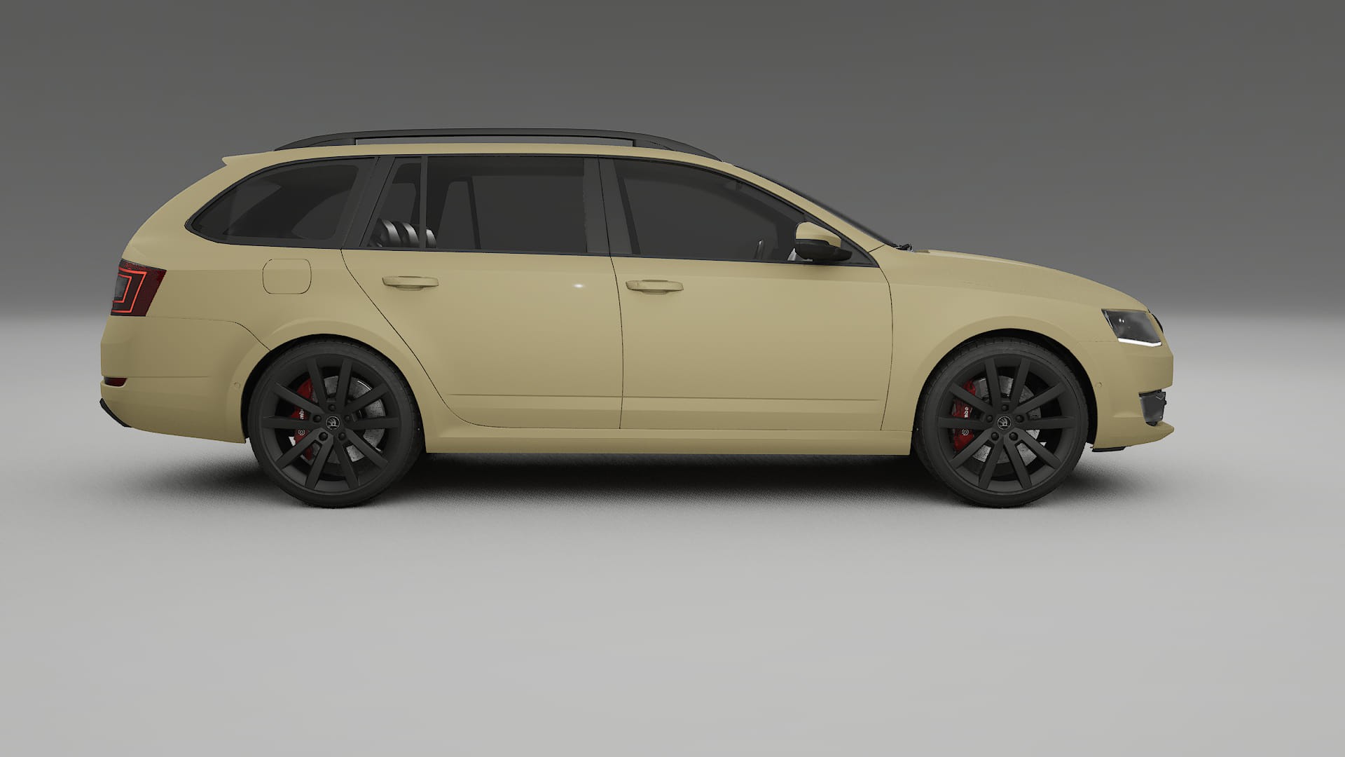 Škoda Octavia combi 5E TPU Lakbeschermingsfolie | SAND Kleurveranderende PPF – Volledig Voorgesneden Kit