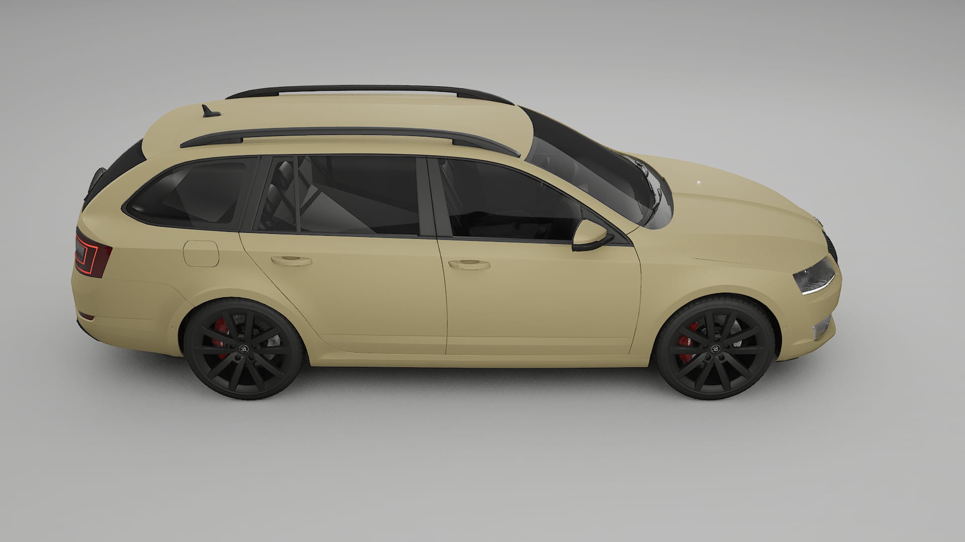 Škoda Octavia combi 5E TPU Lakbeschermingsfolie | SAND Kleurveranderende PPF – Volledig Voorgesneden Kit