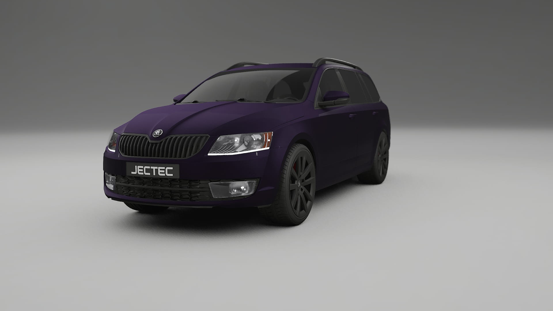 Škoda Octavia combi 5E TPU Lakbeschermingsfolie | VIOLET Kleurveranderende PPF – Volledig Voorgesneden Kit