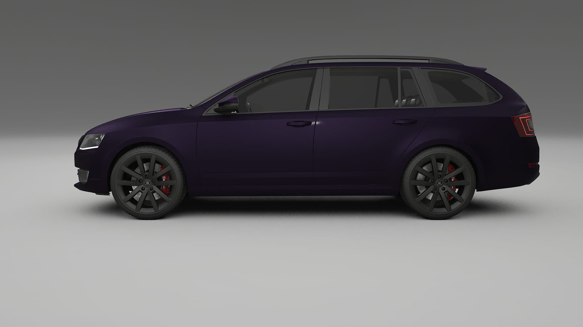 Škoda Octavia combi 5E TPU Lakbeschermingsfolie | VIOLET Kleurveranderende PPF – Volledig Voorgesneden Kit