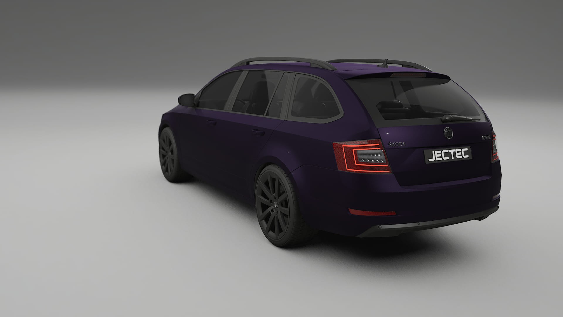 Škoda Octavia combi 5E TPU Lakbeschermingsfolie | VIOLET Kleurveranderende PPF – Volledig Voorgesneden Kit
