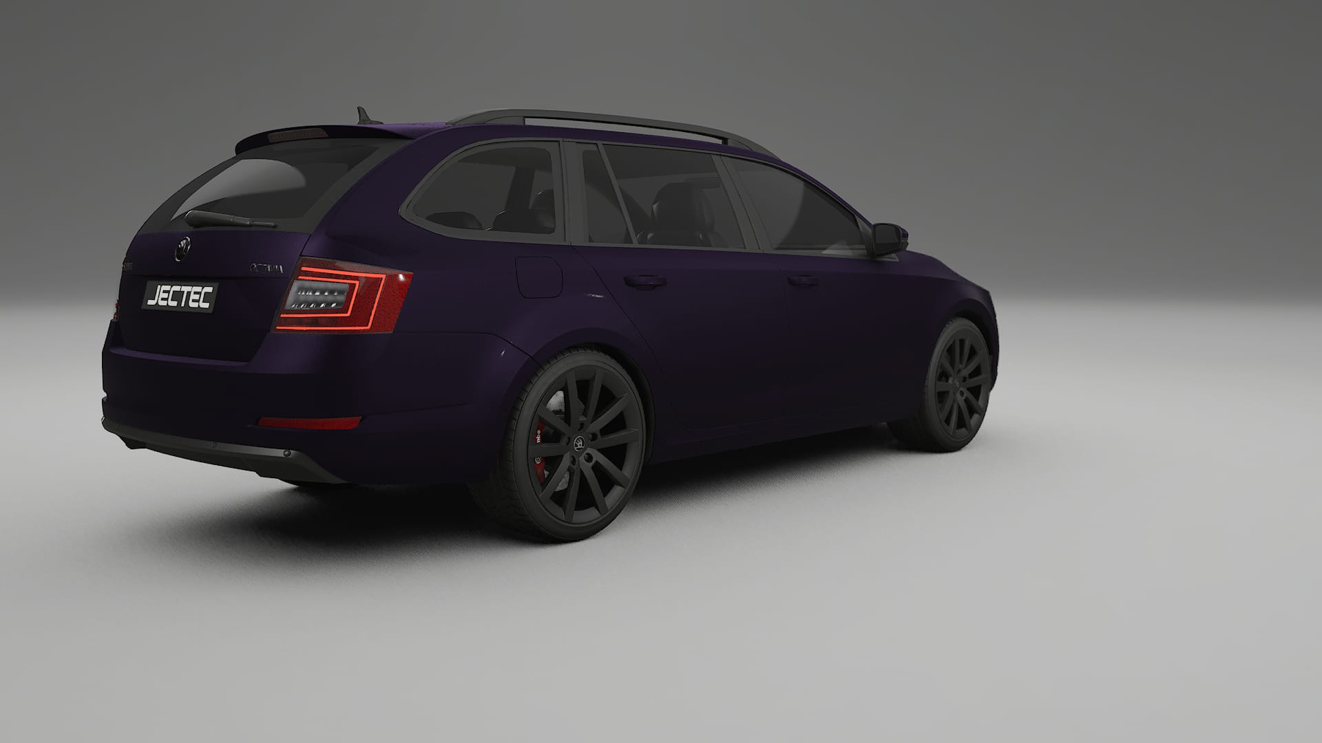 Škoda Octavia combi 5E TPU Lakbeschermingsfolie | VIOLET Kleurveranderende PPF – Volledig Voorgesneden Kit