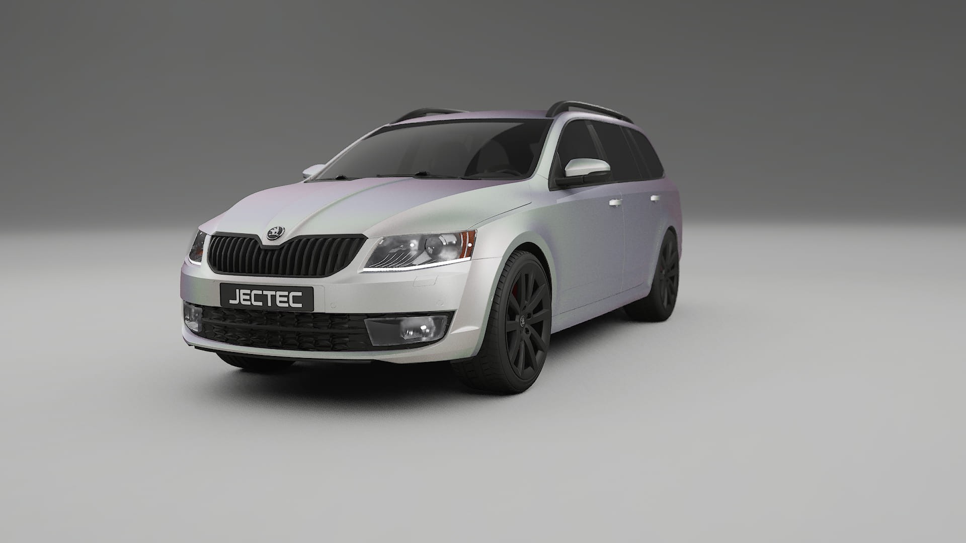 Škoda Octavia combi 5E TPU Lakbeschermingsfolie | NEBULA Kleurveranderende PPF – Volledig Voorgesneden Kit