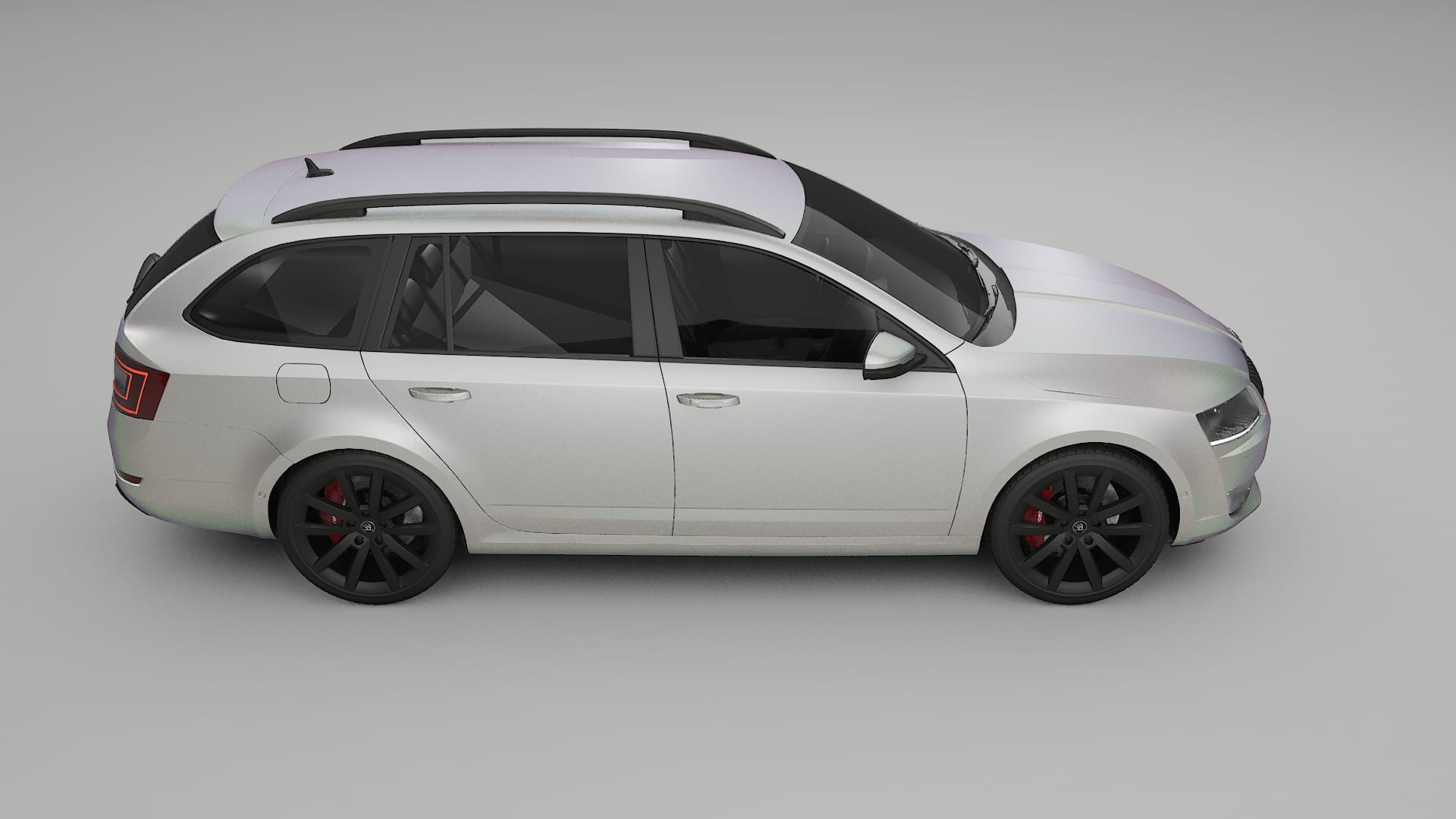 Škoda Octavia combi 5E TPU Lakbeschermingsfolie | NEBULA Kleurveranderende PPF – Volledig Voorgesneden Kit