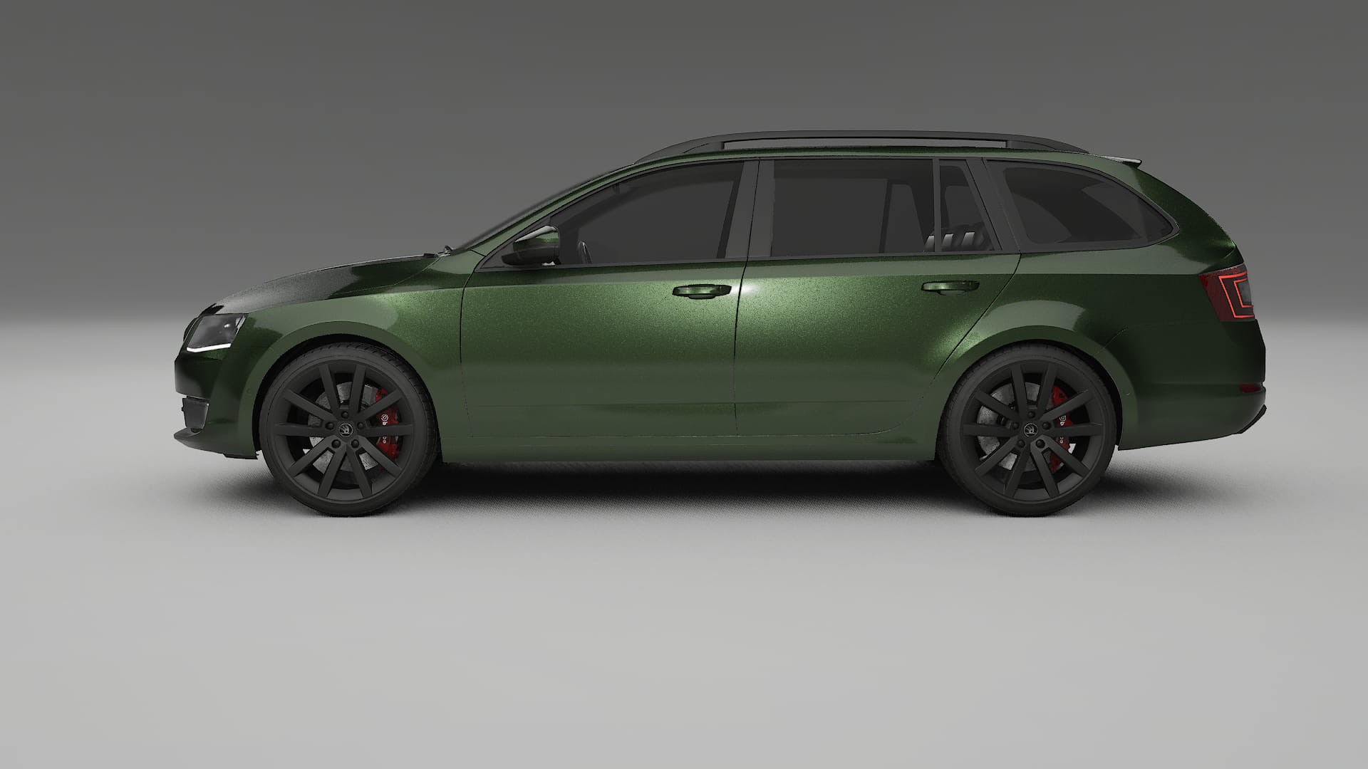 Škoda Octavia combi 5E TPU Lakbeschermingsfolie | LAGOON Kleurveranderende PPF – Volledig Voorgesneden Kit