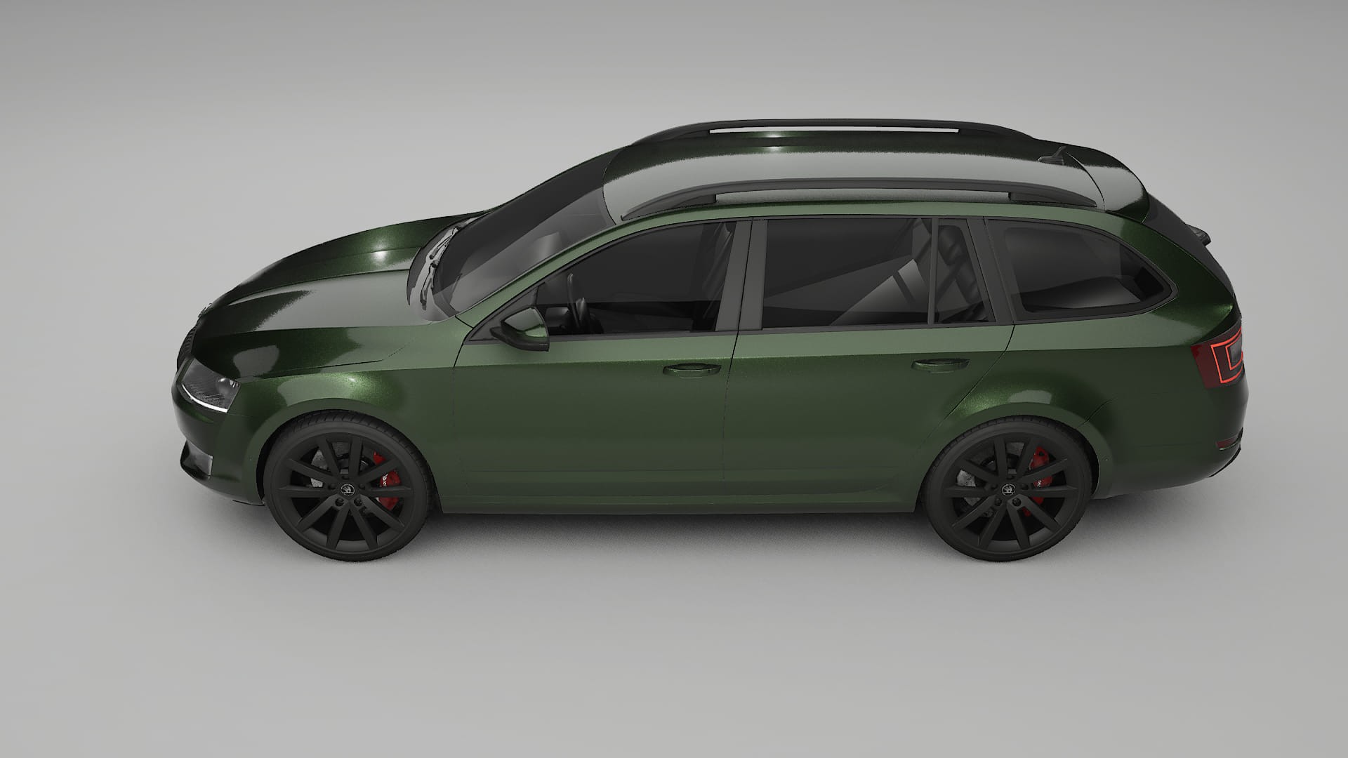 Škoda Octavia combi 5E TPU Lakbeschermingsfolie | LAGOON Kleurveranderende PPF – Volledig Voorgesneden Kit