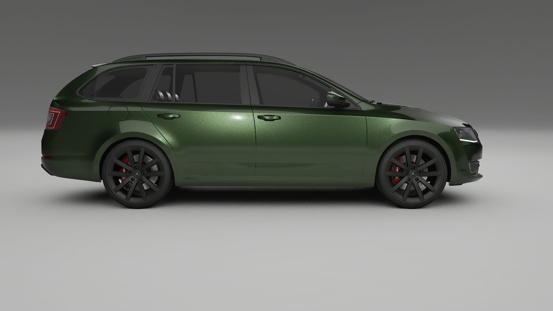 Škoda Octavia combi 5E TPU Lakbeschermingsfolie | LAGOON Kleurveranderende PPF – Volledig Voorgesneden Kit