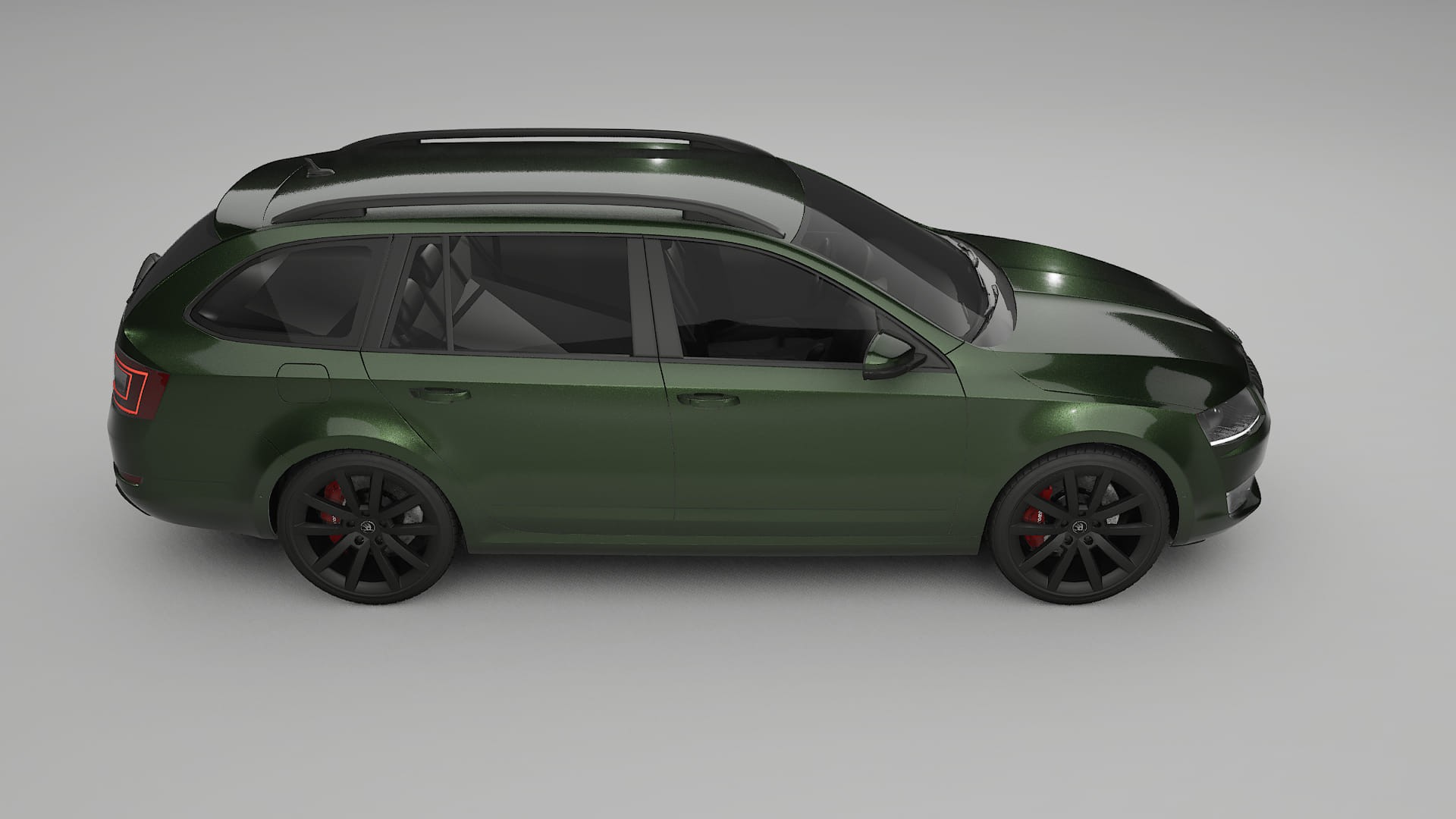 Škoda Octavia combi 5E TPU Lakbeschermingsfolie | LAGOON Kleurveranderende PPF – Volledig Voorgesneden Kit