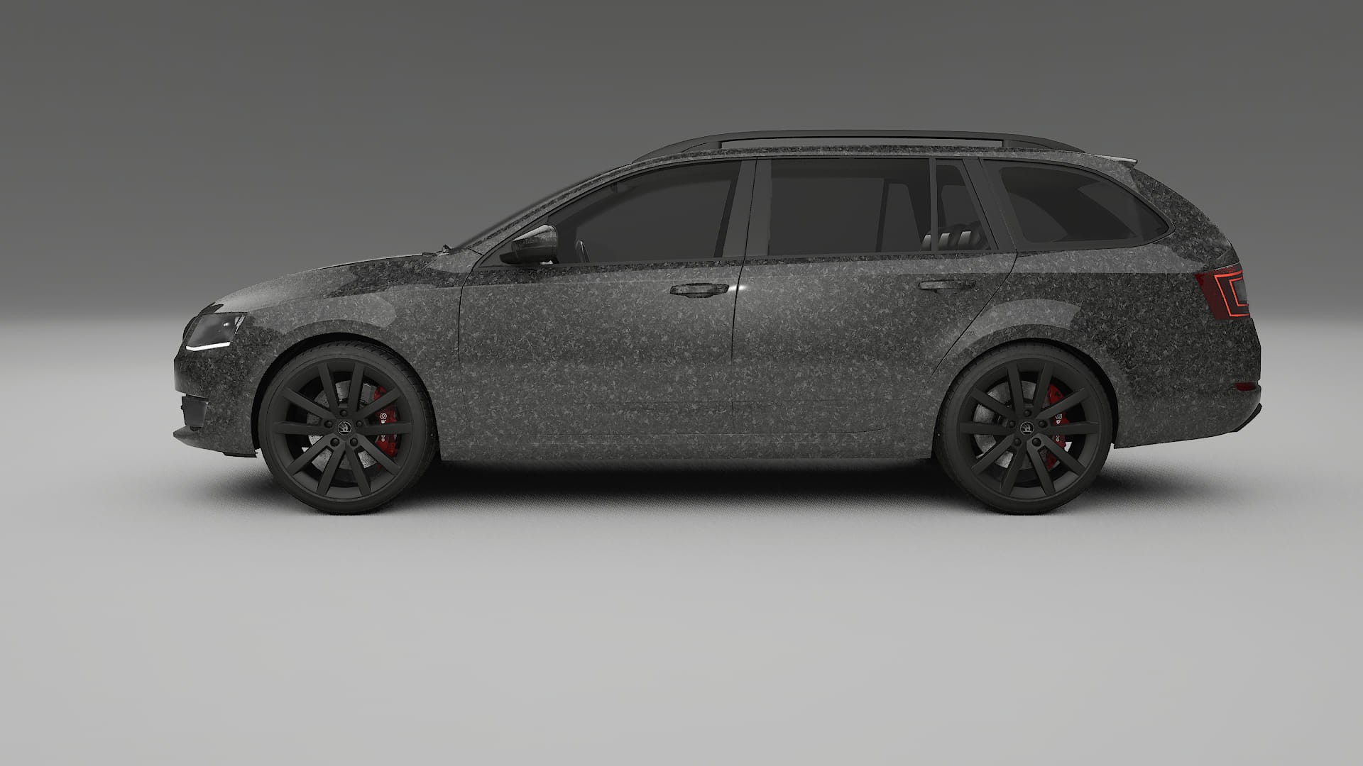 Škoda Octavia combi 5E TPU Lakbeschermingsfolie | FORGED S Kleurveranderende PPF – Volledig Voorgesneden Kit