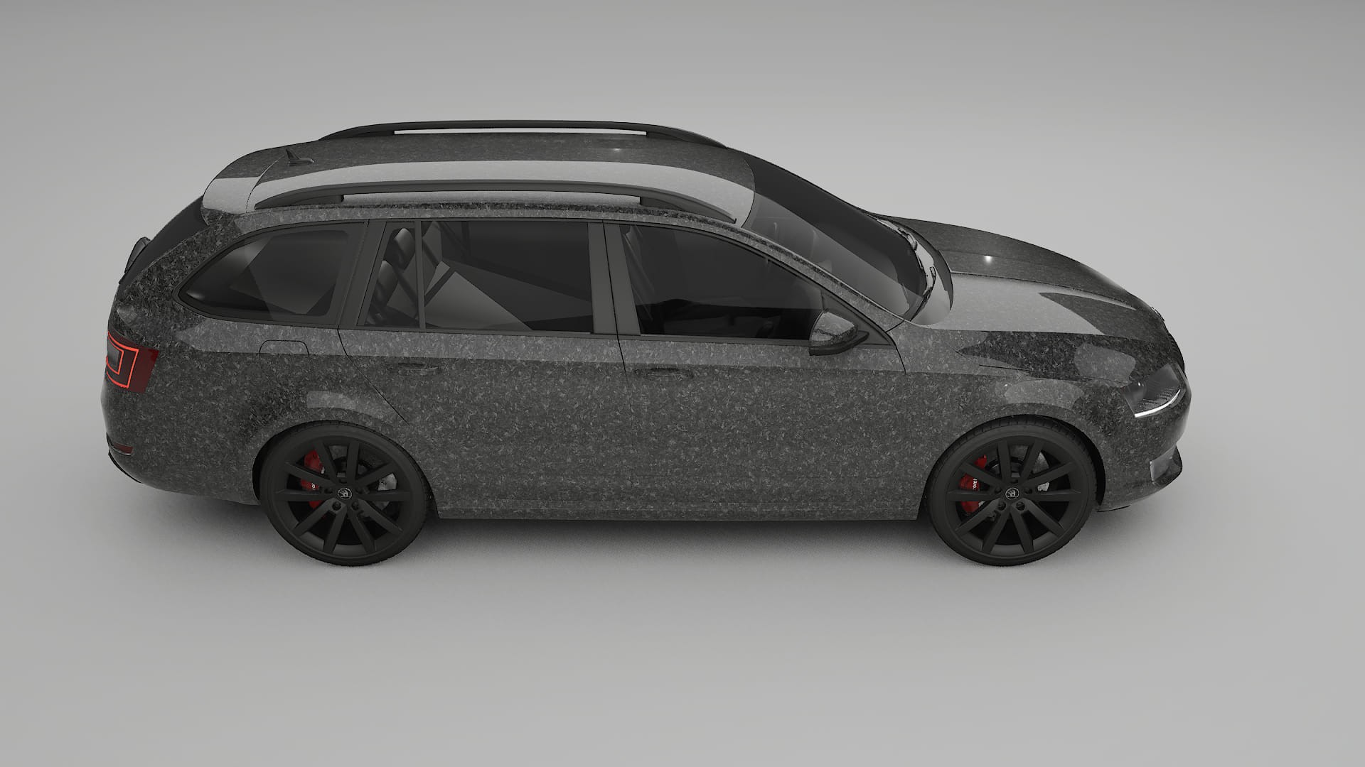 Škoda Octavia combi 5E TPU Lakbeschermingsfolie | FORGED S Kleurveranderende PPF – Volledig Voorgesneden Kit