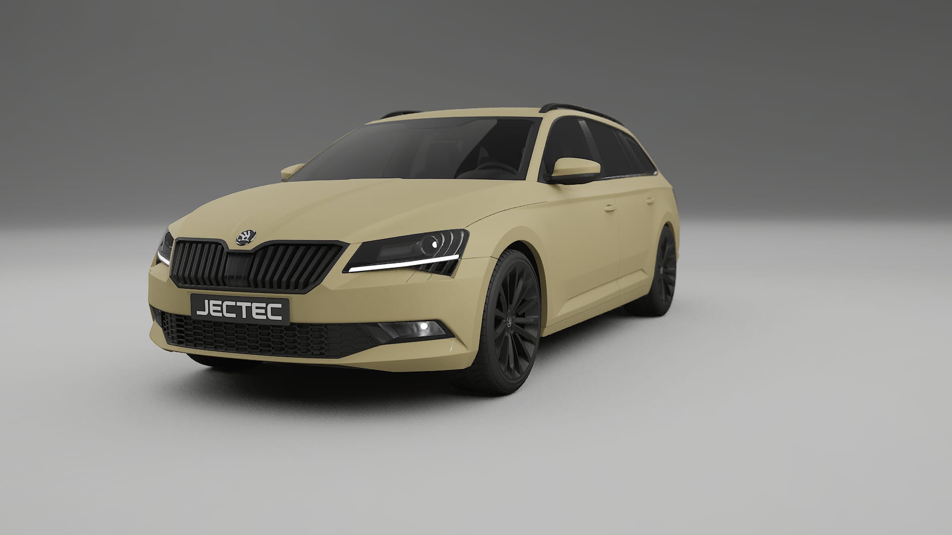 Škoda Superb B8 TPU Lakbeschermingsfolie | SAND Kleurveranderende PPF – Volledig Voorgesneden Kit