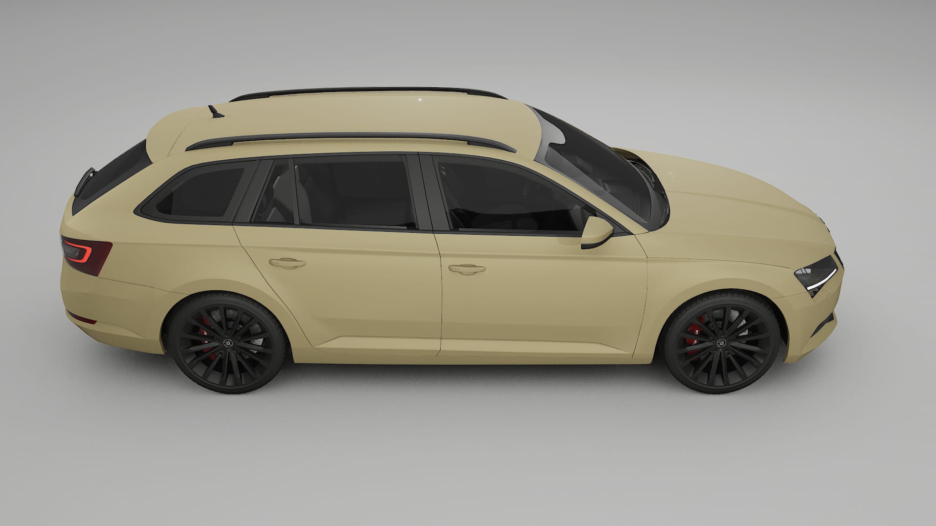 Škoda Superb B8 TPU Lakbeschermingsfolie | SAND Kleurveranderende PPF – Volledig Voorgesneden Kit
