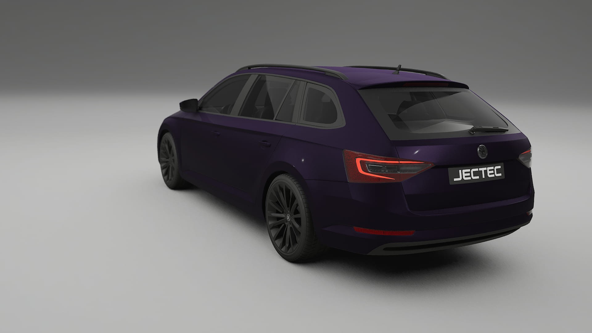 Škoda Superb B8 TPU Lakbeschermingsfolie | VIOLET Kleurveranderende PPF – Volledig Voorgesneden Kit