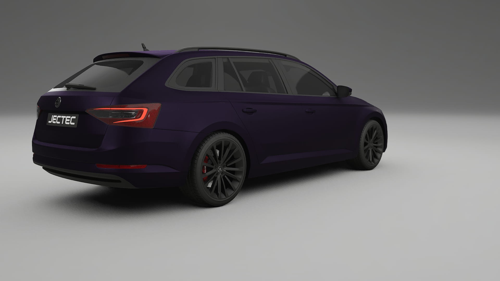 Škoda Superb B8 TPU Lakbeschermingsfolie | VIOLET Kleurveranderende PPF – Volledig Voorgesneden Kit