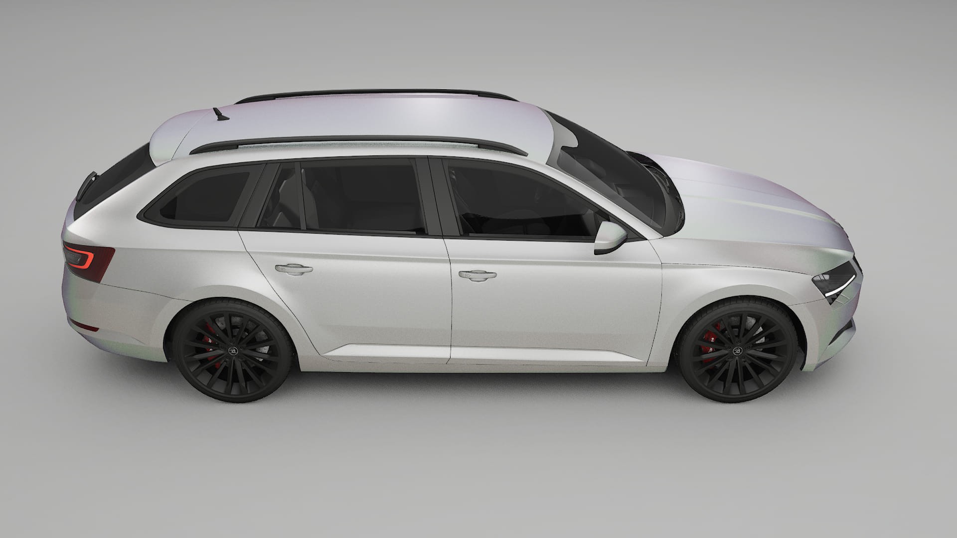 Škoda Superb B8 TPU Lakbeschermingsfolie | NEBULA Kleurveranderende PPF – Volledig Voorgesneden Kit