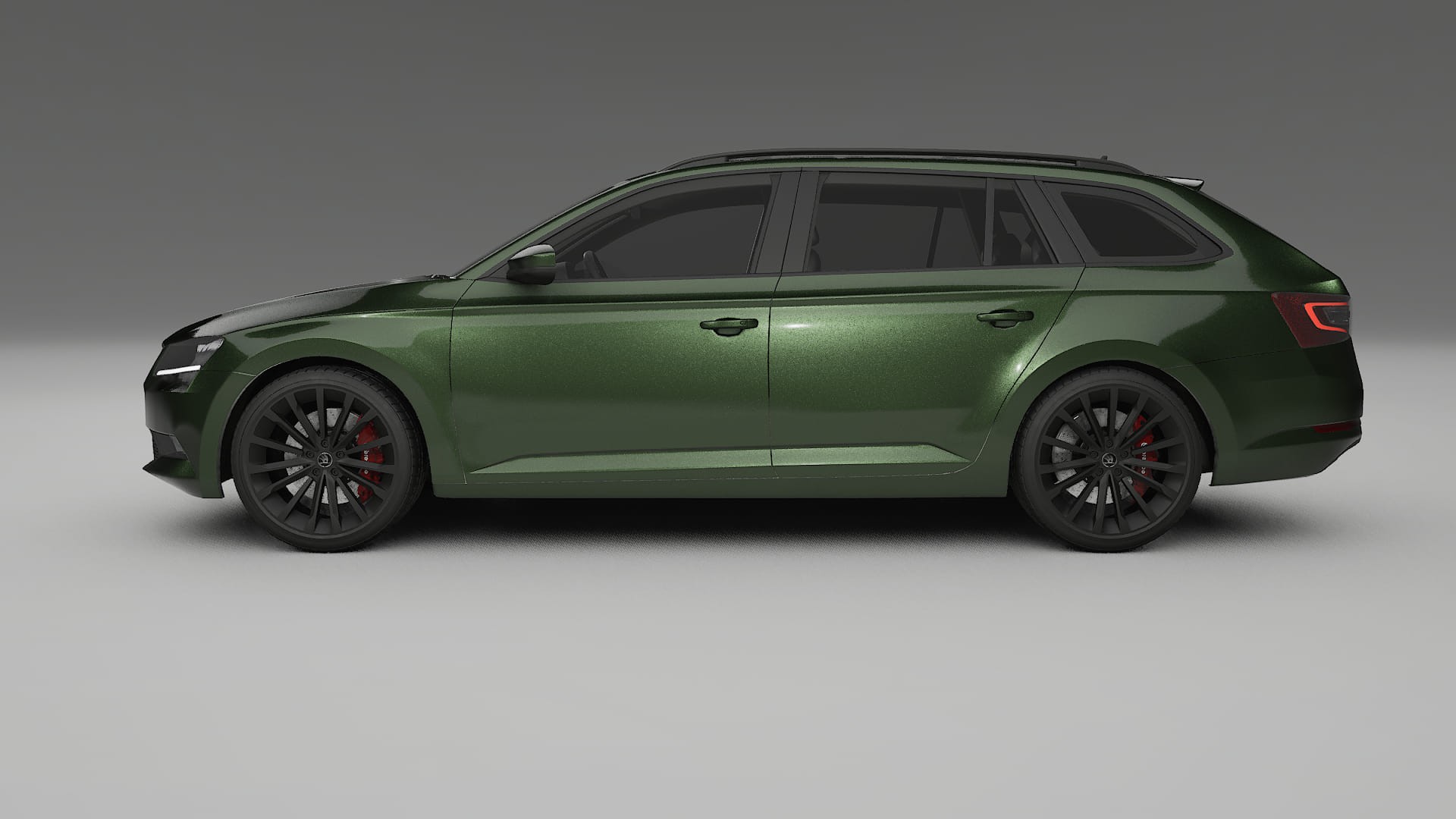 Škoda Superb B8 TPU Lakbeschermingsfolie | LAGOON Kleurveranderende PPF – Volledig Voorgesneden Kit