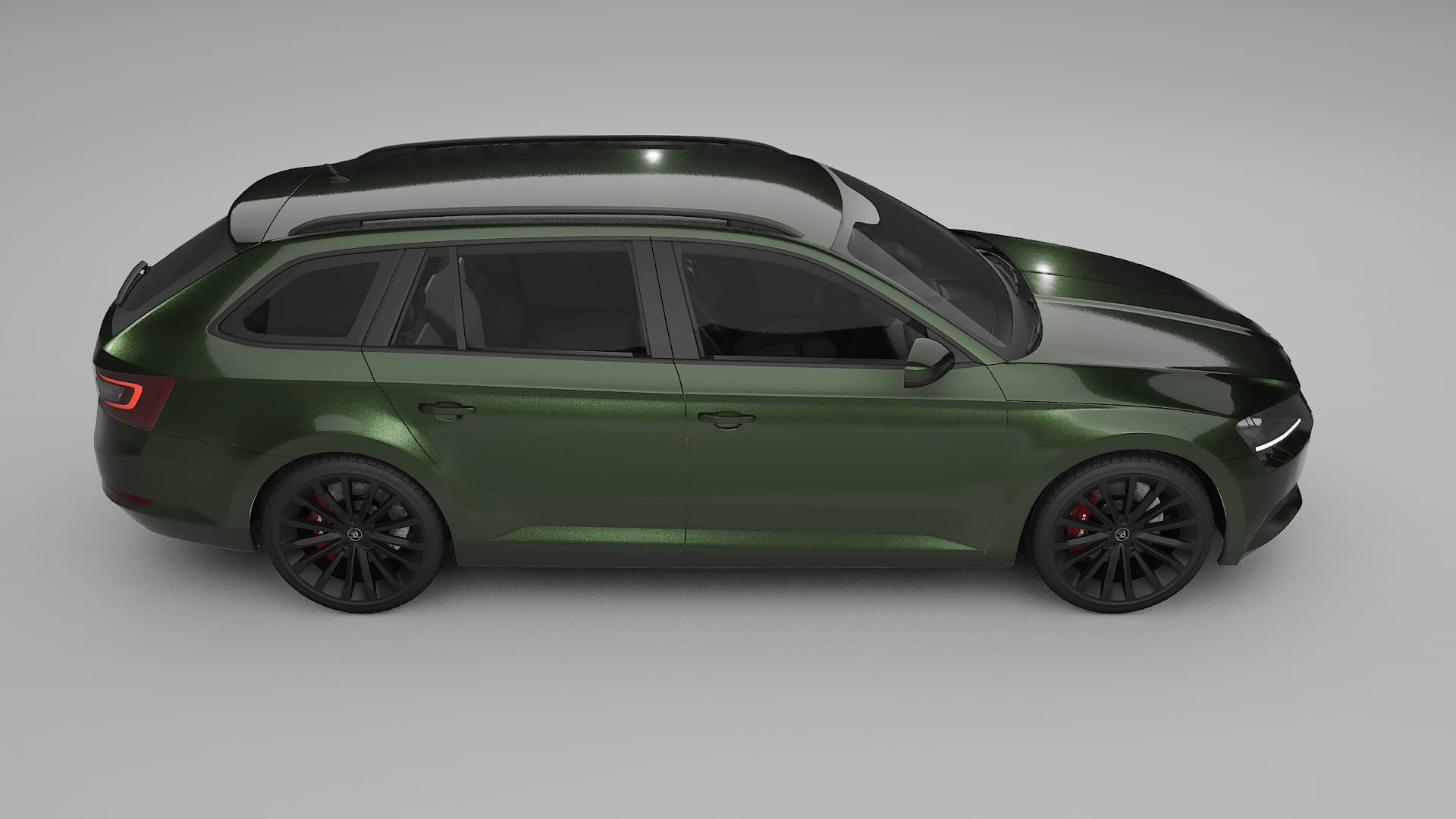 Škoda Superb B8 TPU Lakbeschermingsfolie | LAGOON Kleurveranderende PPF – Volledig Voorgesneden Kit