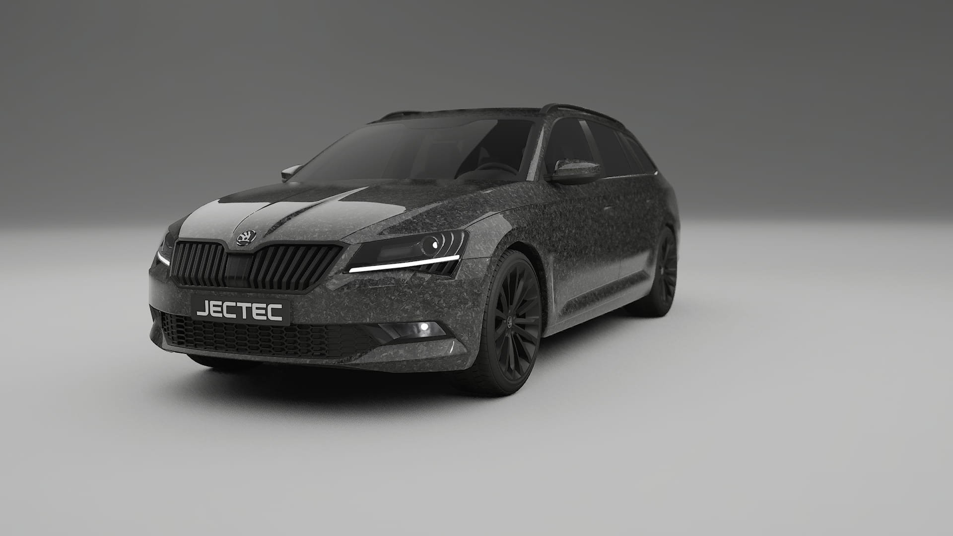 Škoda Superb B8 TPU Lakbeschermingsfolie | FORGED S Kleurveranderende PPF – Volledig Voorgesneden Kit 2