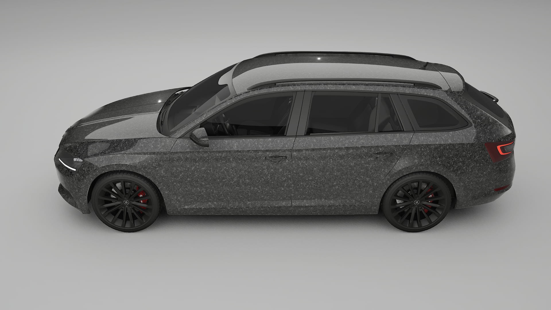Škoda Superb B8 TPU Lakbeschermingsfolie | FORGED S Kleurveranderende PPF – Volledig Voorgesneden Kit