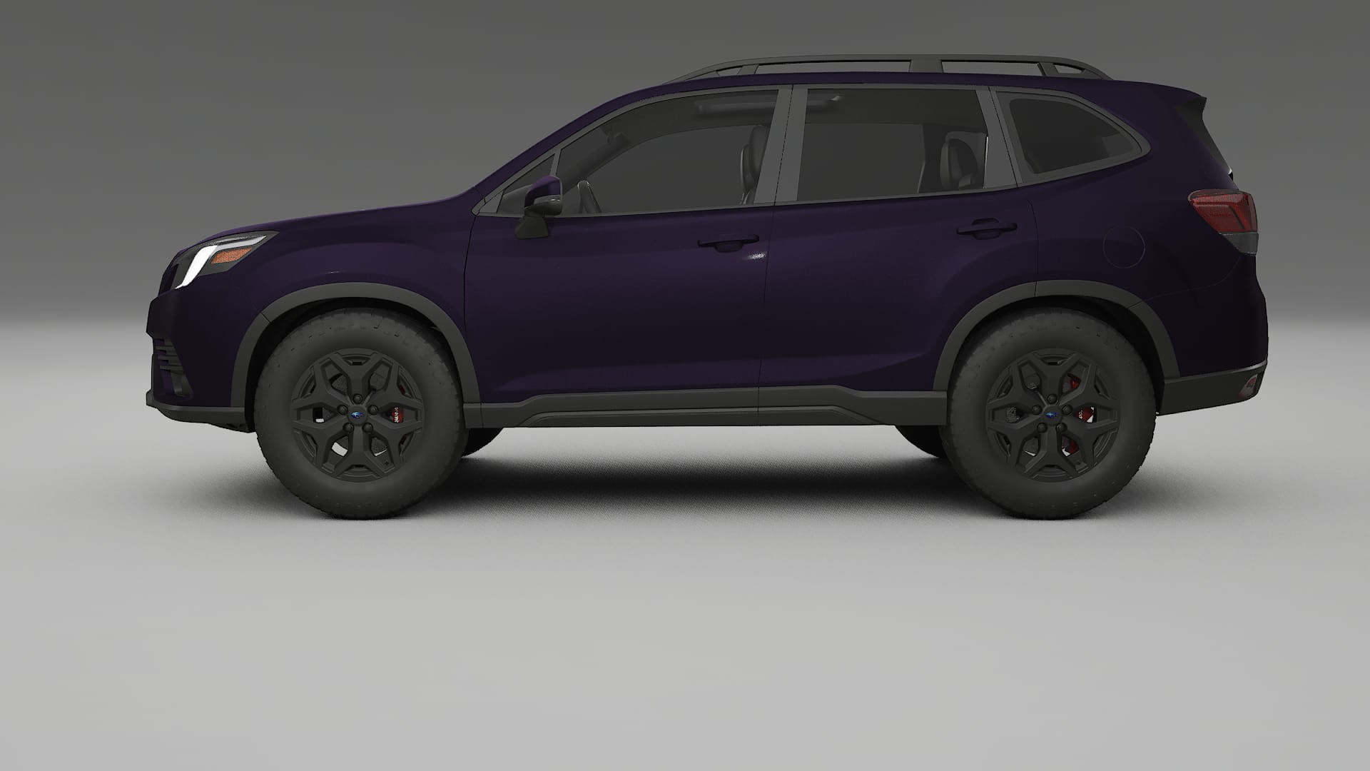 Subaru Forester V SK facelift LCI TPU Lakbeschermingsfolie | VIOLET Kleurveranderende PPF – Volledig Voorgesneden Kit