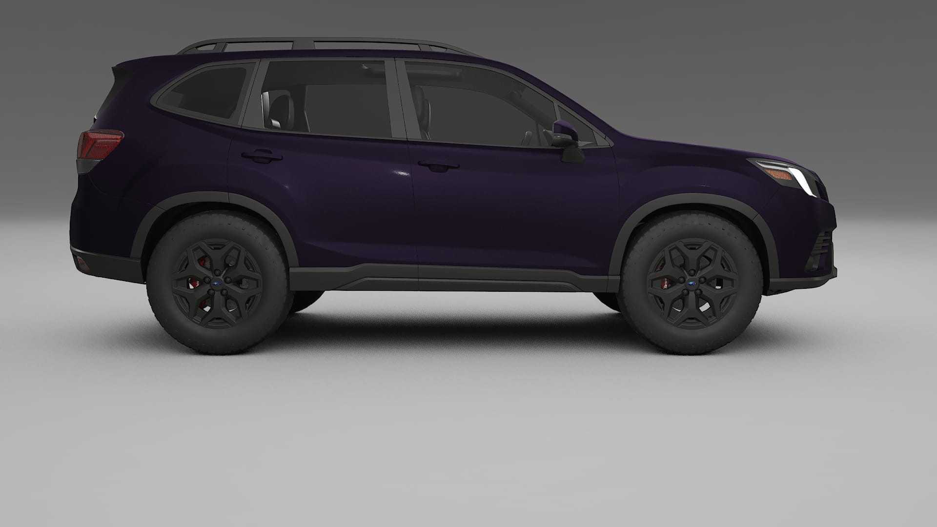 Subaru Forester V SK facelift LCI TPU Lakbeschermingsfolie | VIOLET Kleurveranderende PPF – Volledig Voorgesneden Kit