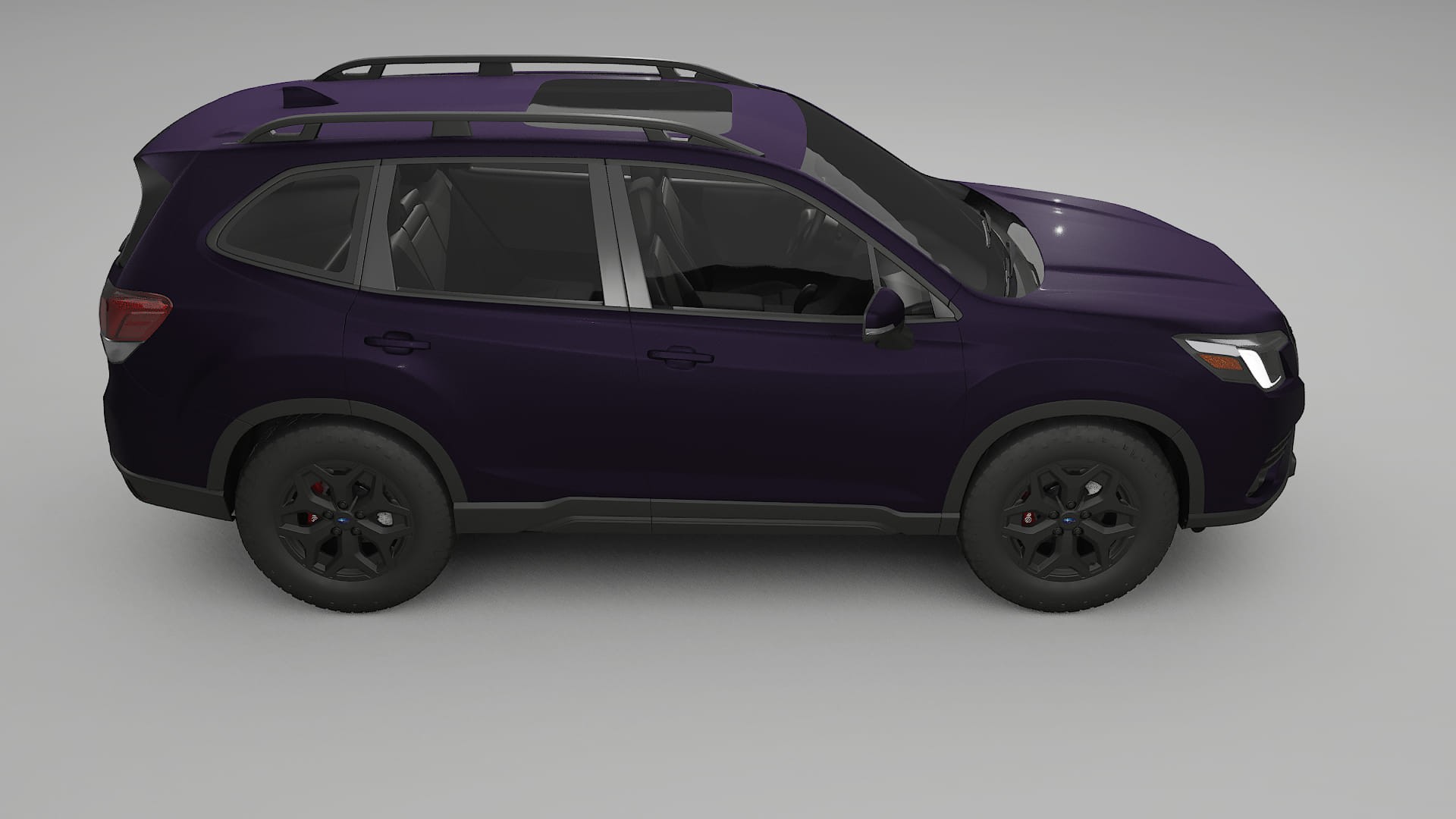 Subaru Forester V SK facelift LCI TPU Lakbeschermingsfolie | VIOLET Kleurveranderende PPF – Volledig Voorgesneden Kit