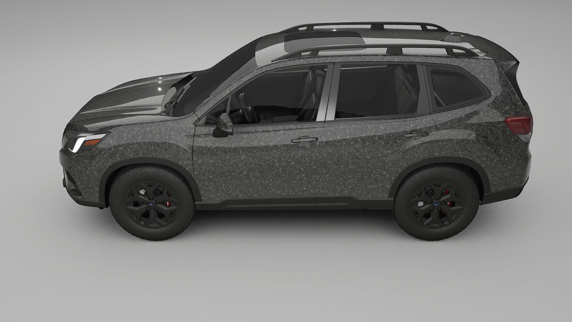 Subaru Forester V SK facelift LCI TPU Lakbeschermingsfolie | FORGED S Kleurveranderende PPF – Volledig Voorgesneden Kit