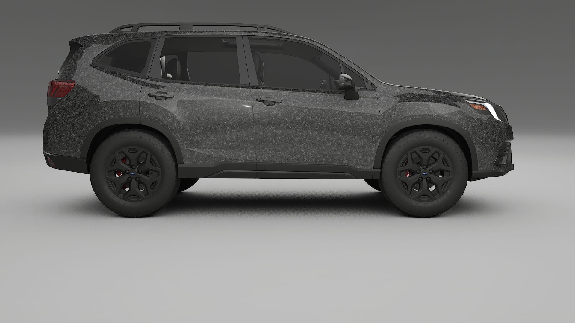 Subaru Forester V SK facelift LCI TPU Lakbeschermingsfolie | FORGED S Kleurveranderende PPF – Volledig Voorgesneden Kit