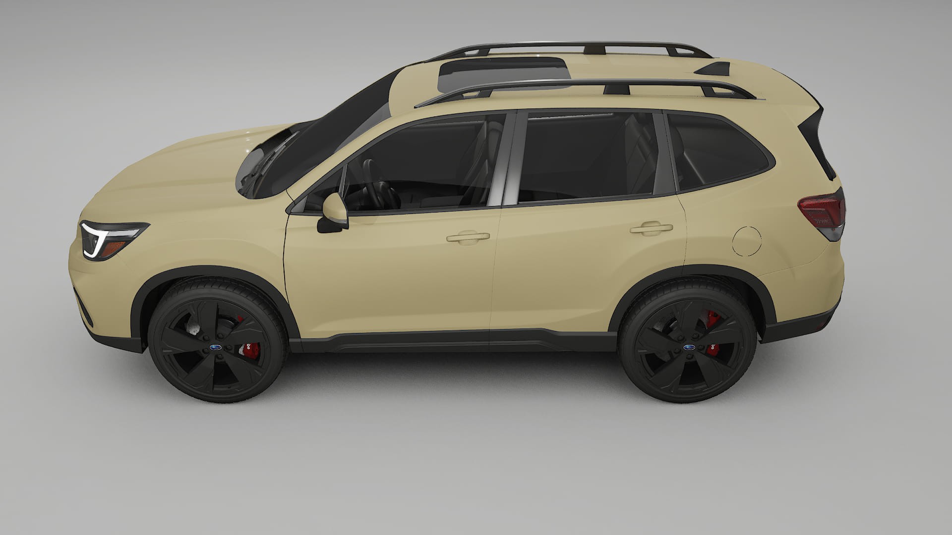 Subaru Forester V SK prefacelift pre LCI TPU Lakbeschermingsfolie | SAND Kleurveranderende PPF – Volledig Voorgesneden Kit