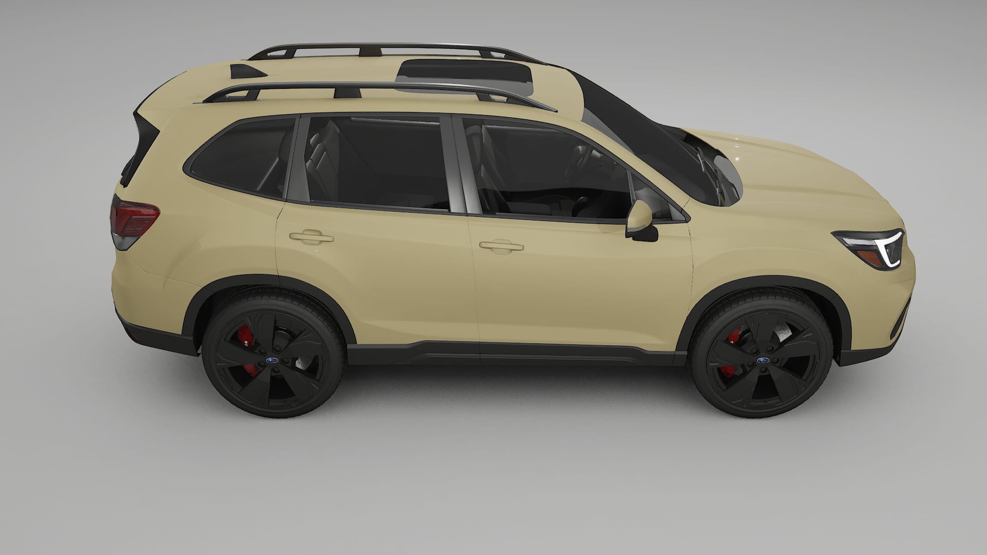 Subaru Forester V SK prefacelift pre LCI TPU Lakbeschermingsfolie | SAND Kleurveranderende PPF – Volledig Voorgesneden Kit