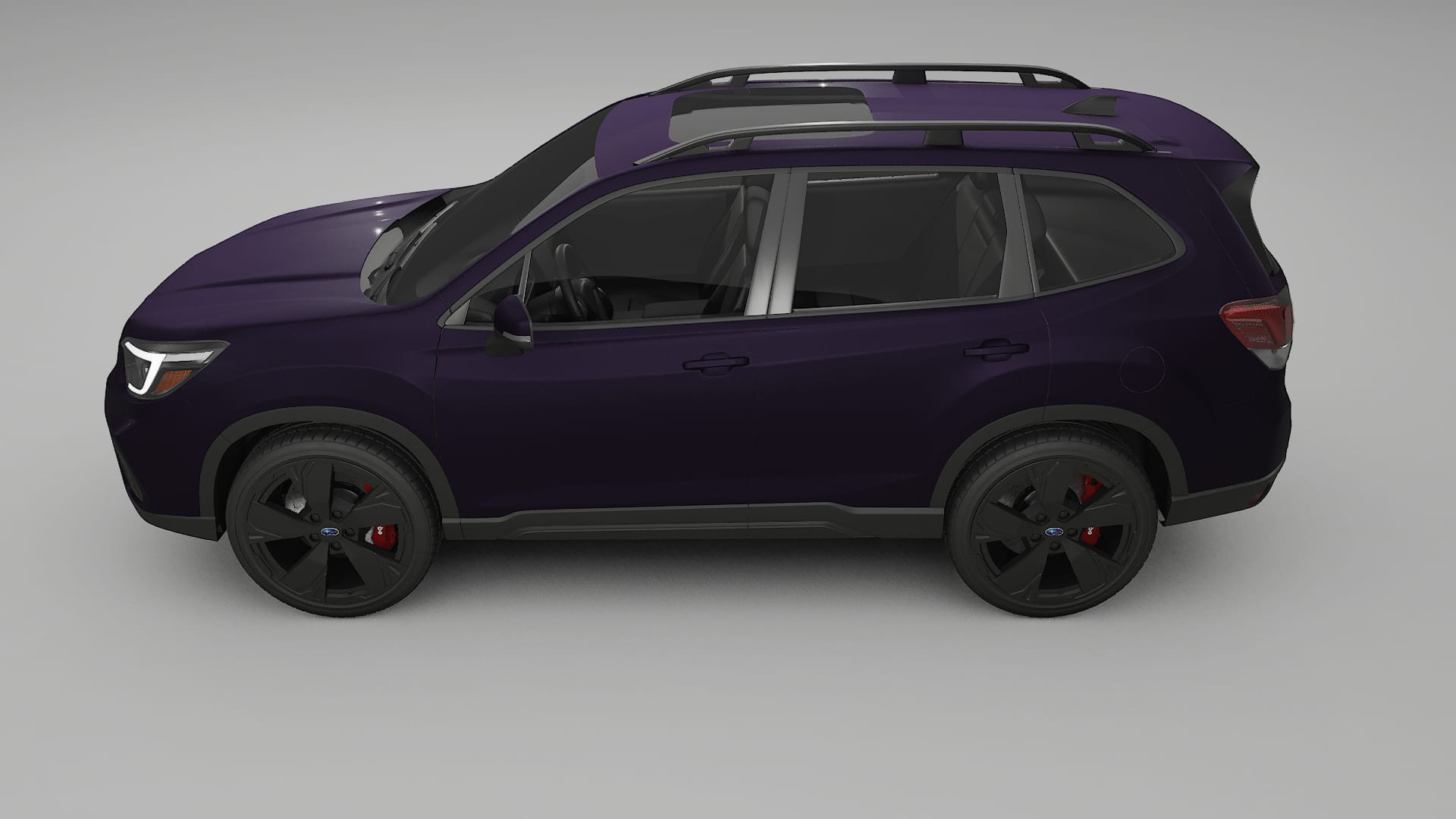 Subaru Forester V SK prefacelift pre LCI TPU Lakbeschermingsfolie | VIOLET Kleurveranderende PPF – Volledig Voorgesneden Kit