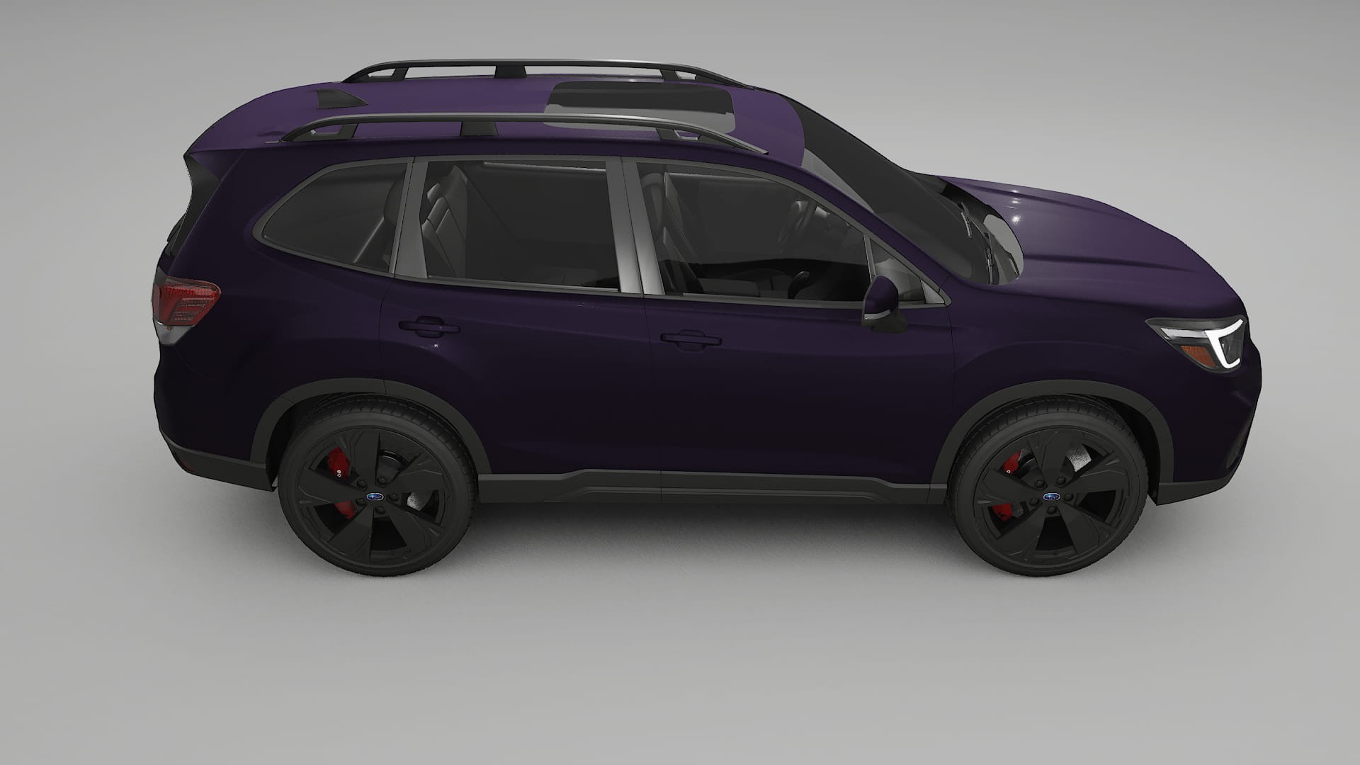 Subaru Forester V SK prefacelift pre LCI TPU Lakbeschermingsfolie | VIOLET Kleurveranderende PPF – Volledig Voorgesneden Kit